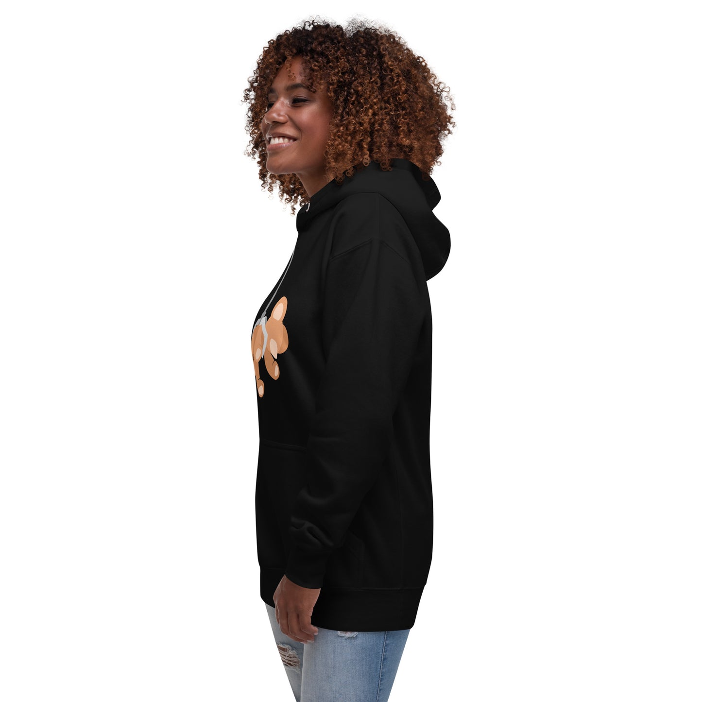 Novelty Graphic Hoodie - Chose