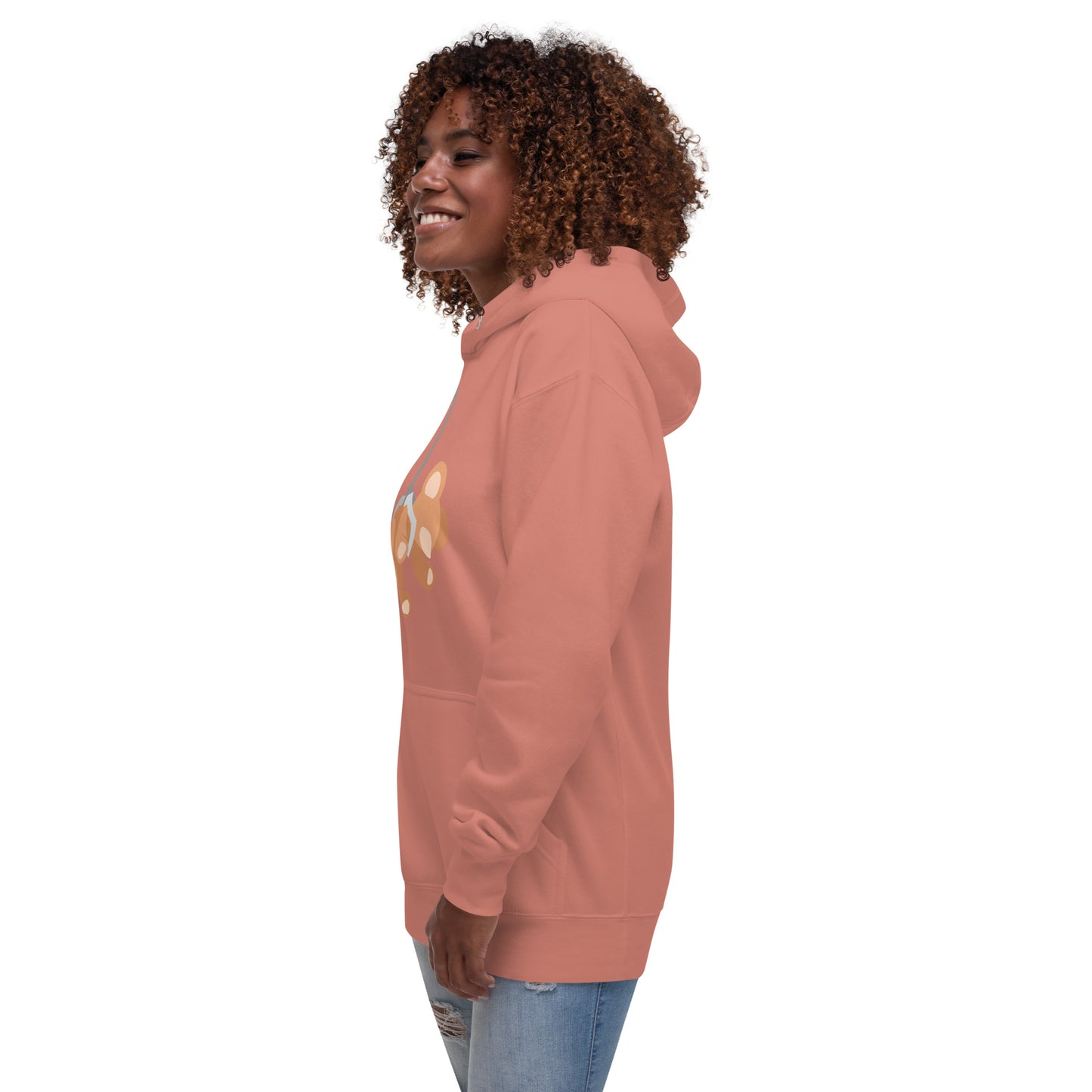 Novelty Graphic Hoodie - Chose