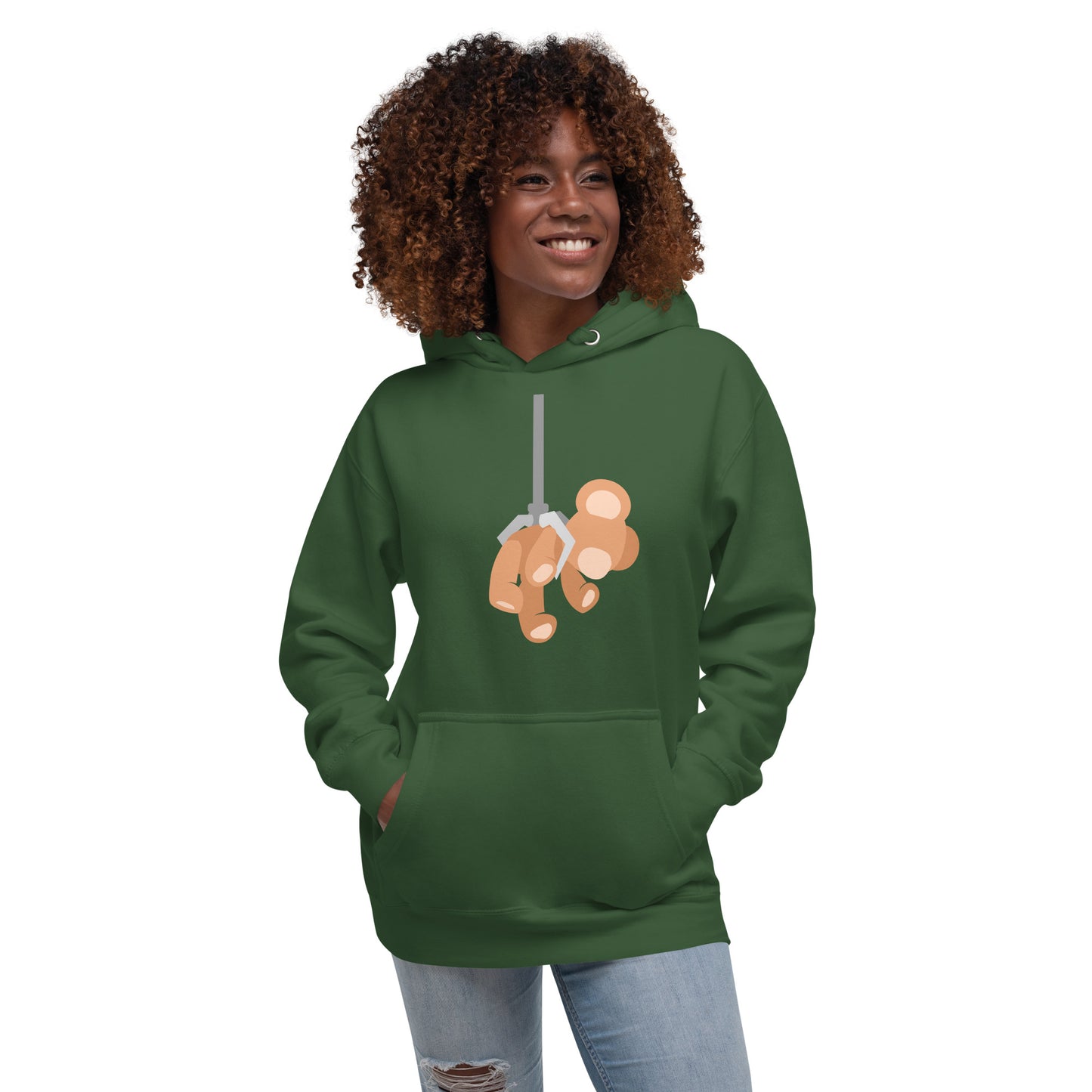 Novelty Graphic Hoodie - Chose