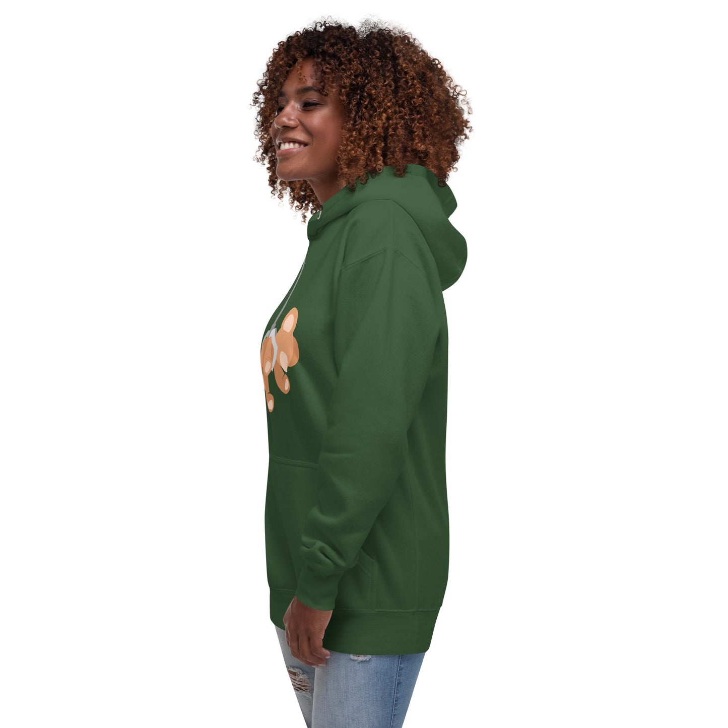 Novelty Graphic Hoodie - Chose