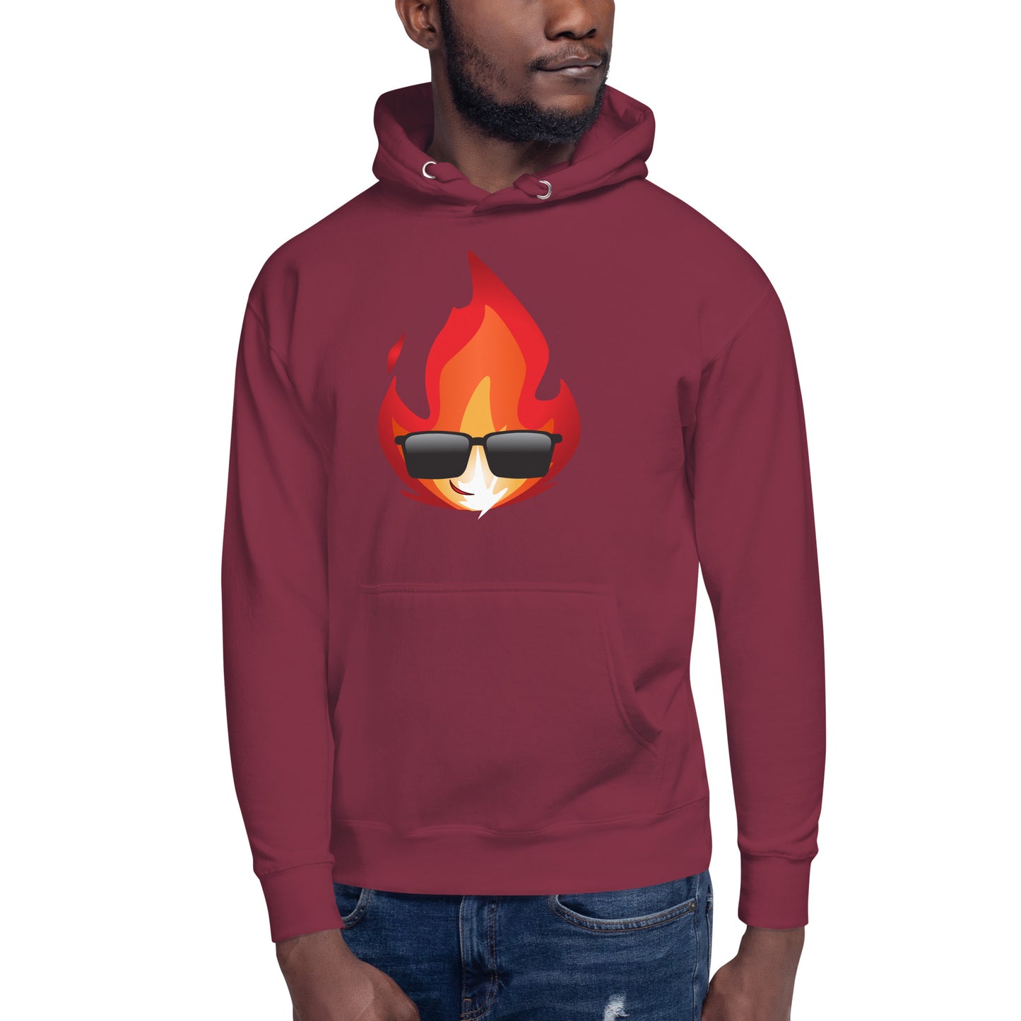 Graphic Novelty Hoodie - Thats Fire