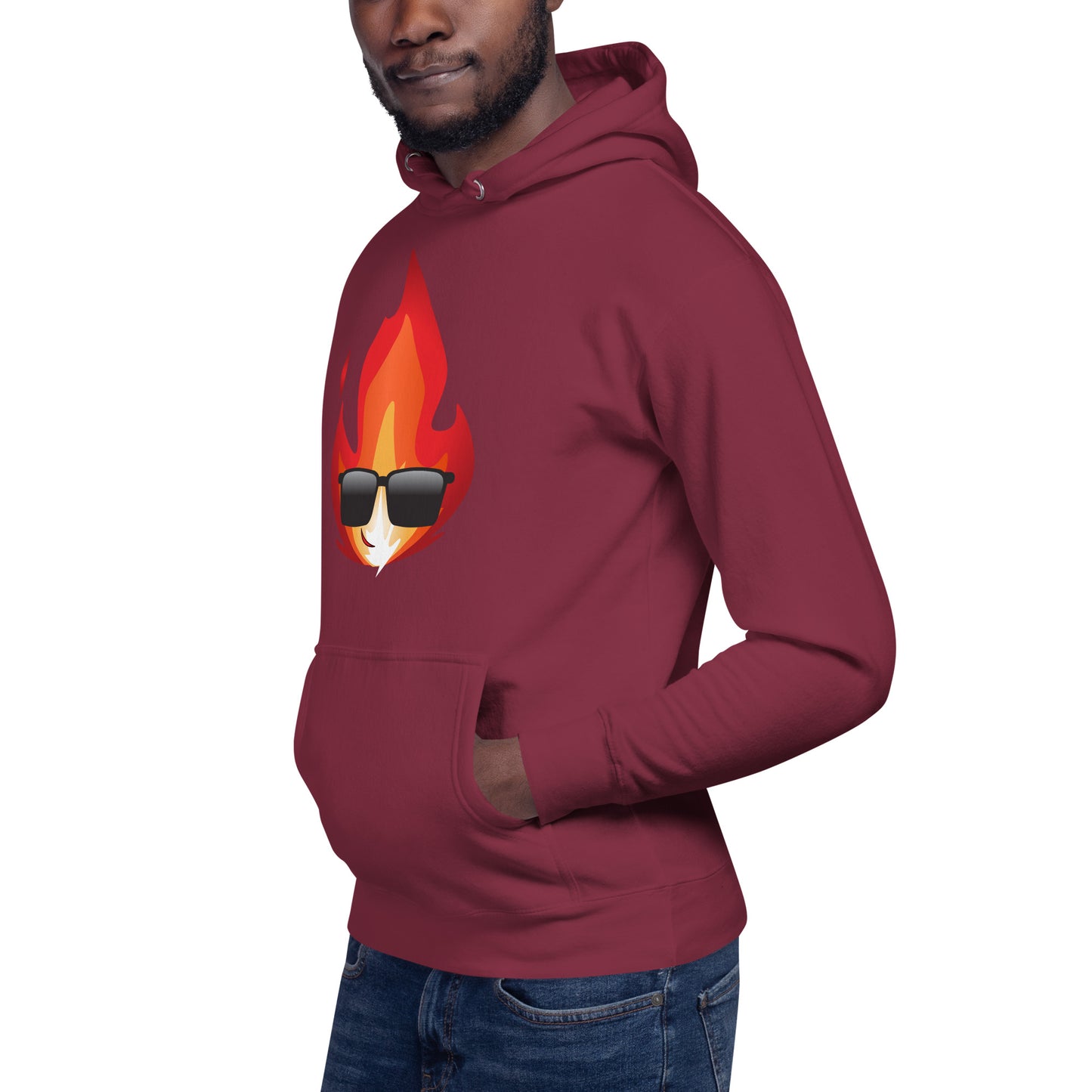 Graphic Novelty Hoodie - Thats Fire