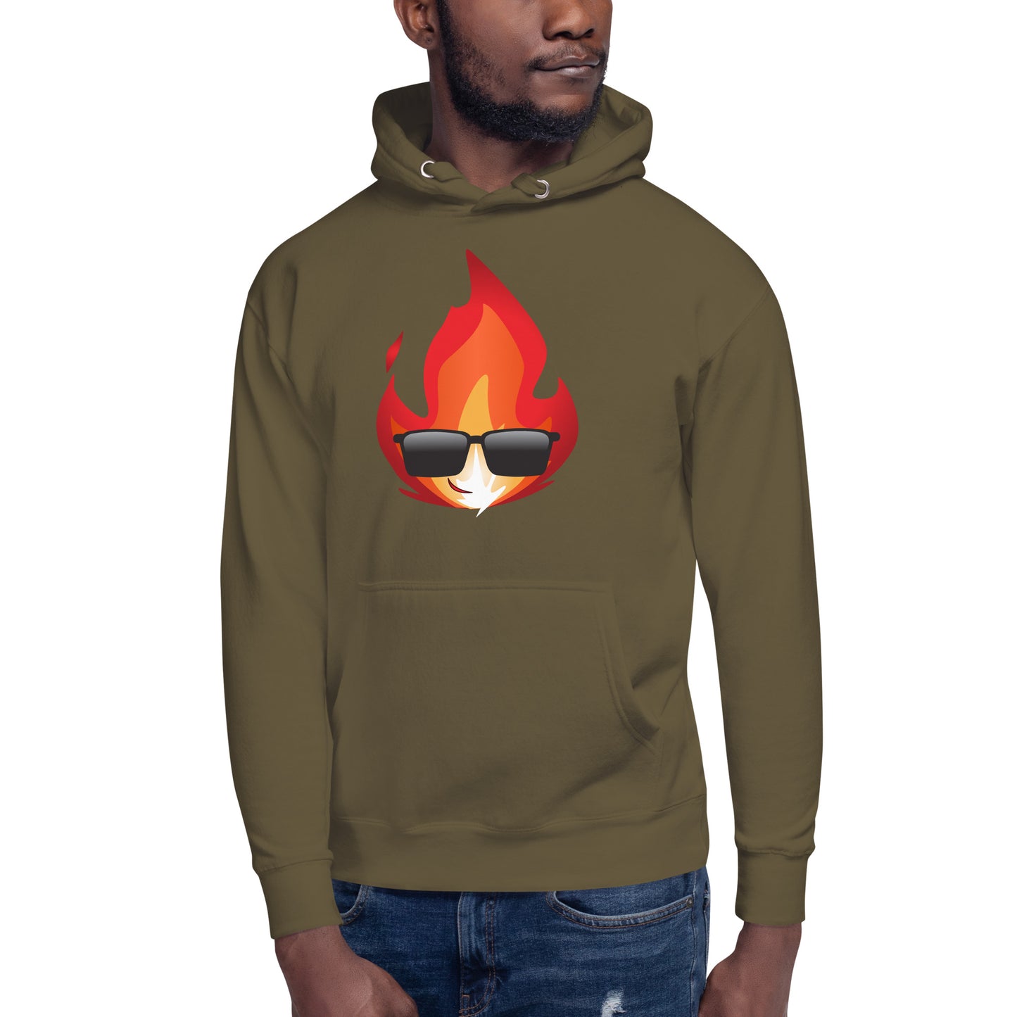 Graphic Novelty Hoodie - Thats Fire