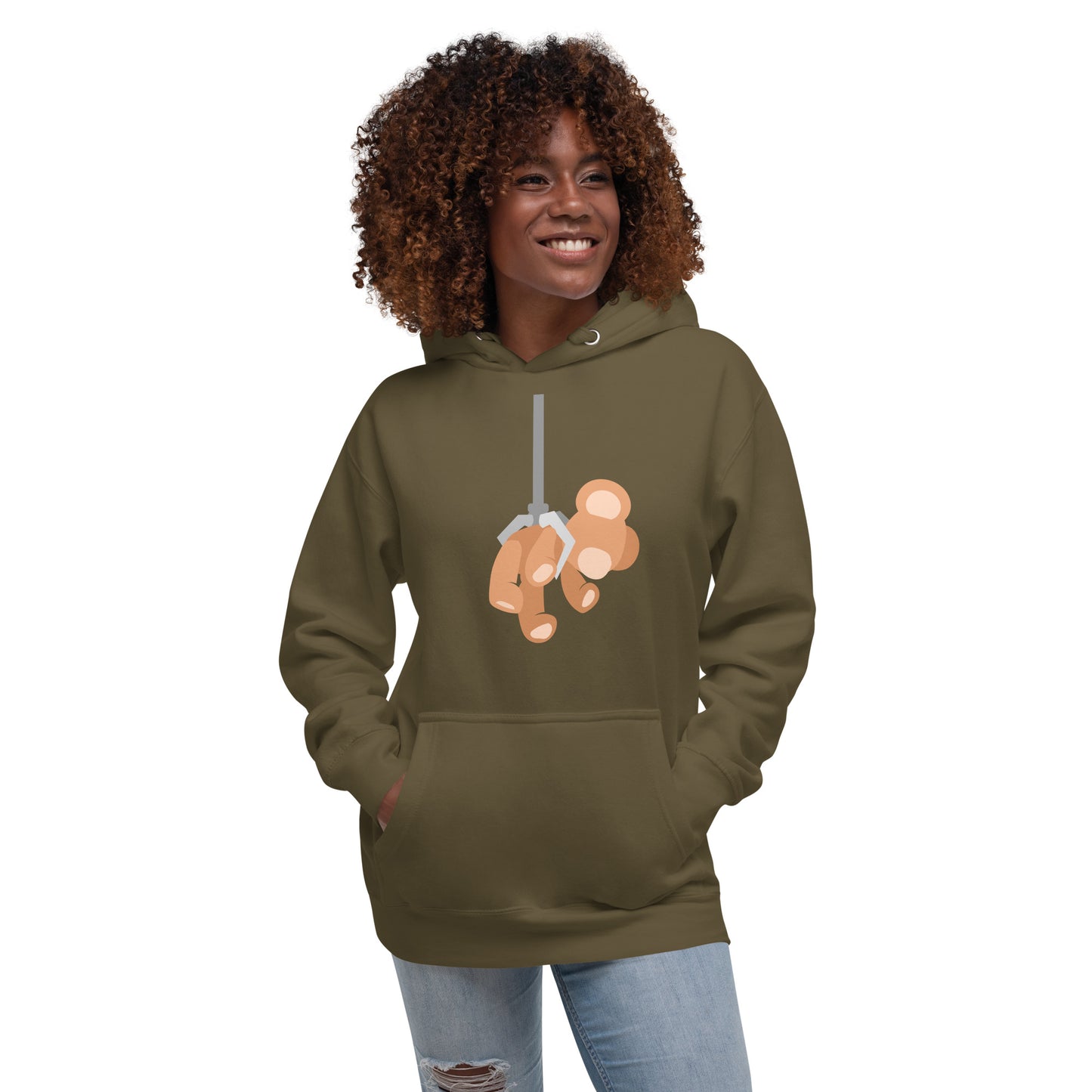 Novelty Graphic Hoodie - Chose