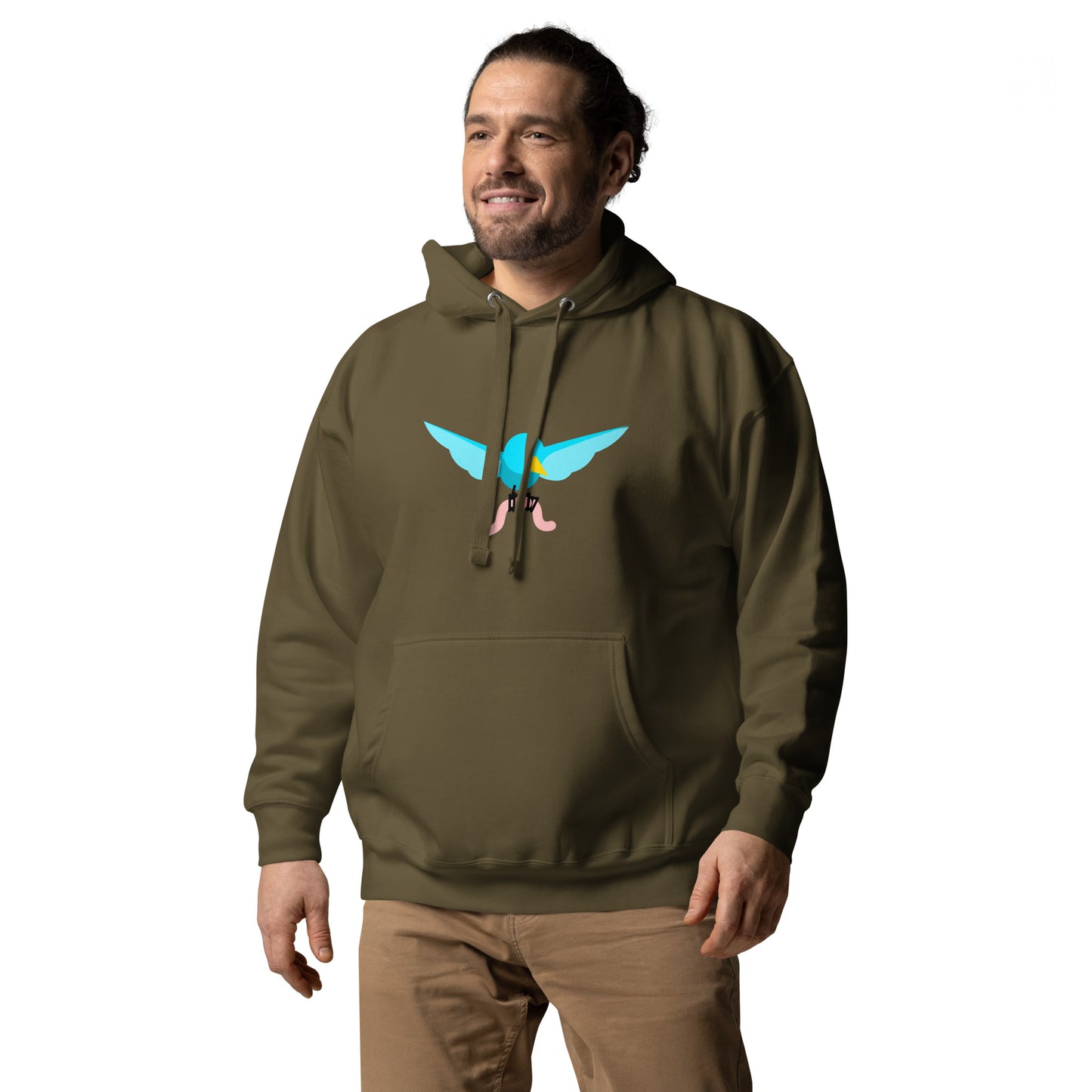 Graphic Novelty Hoodie - Early Bird