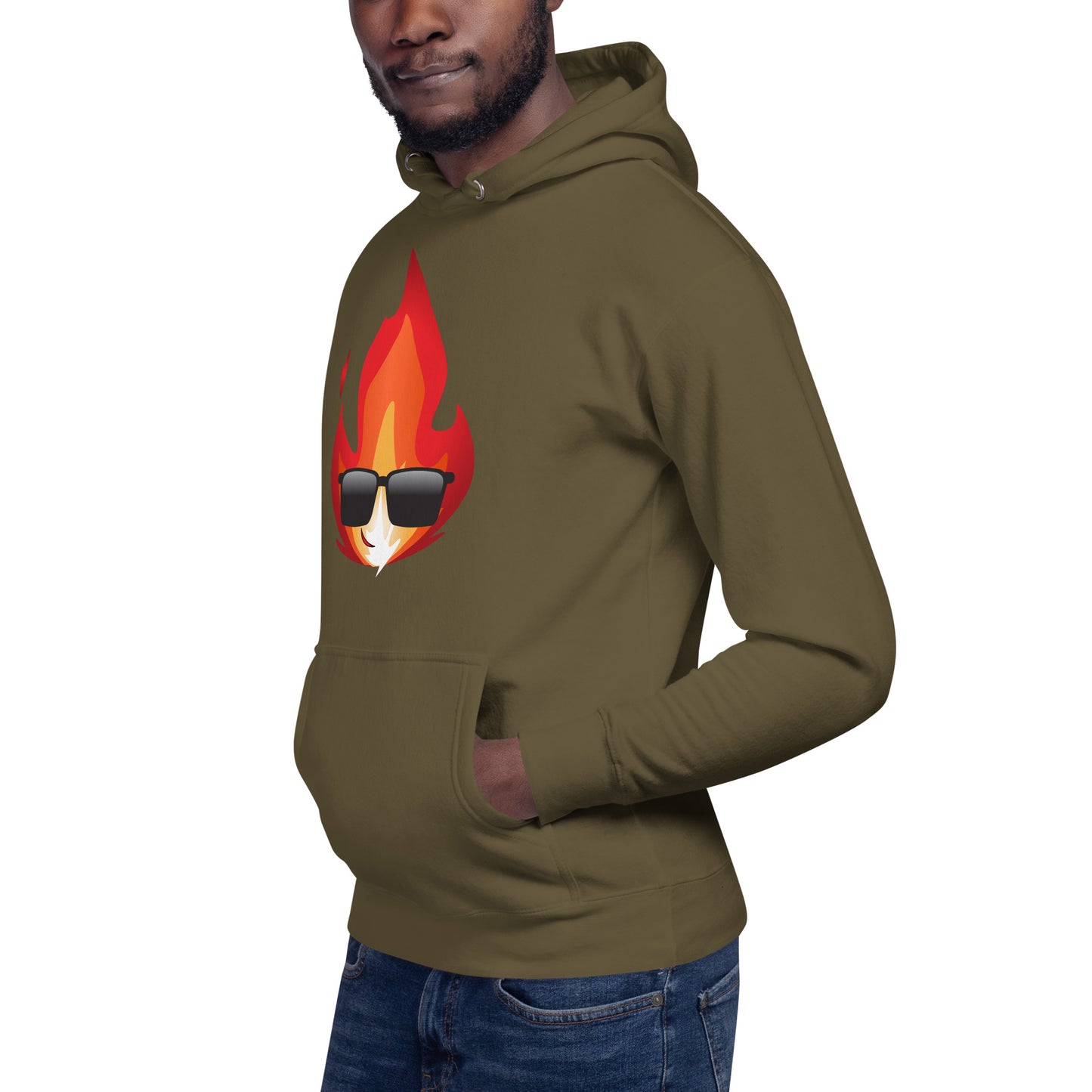 Graphic Novelty Hoodie - Thats Fire