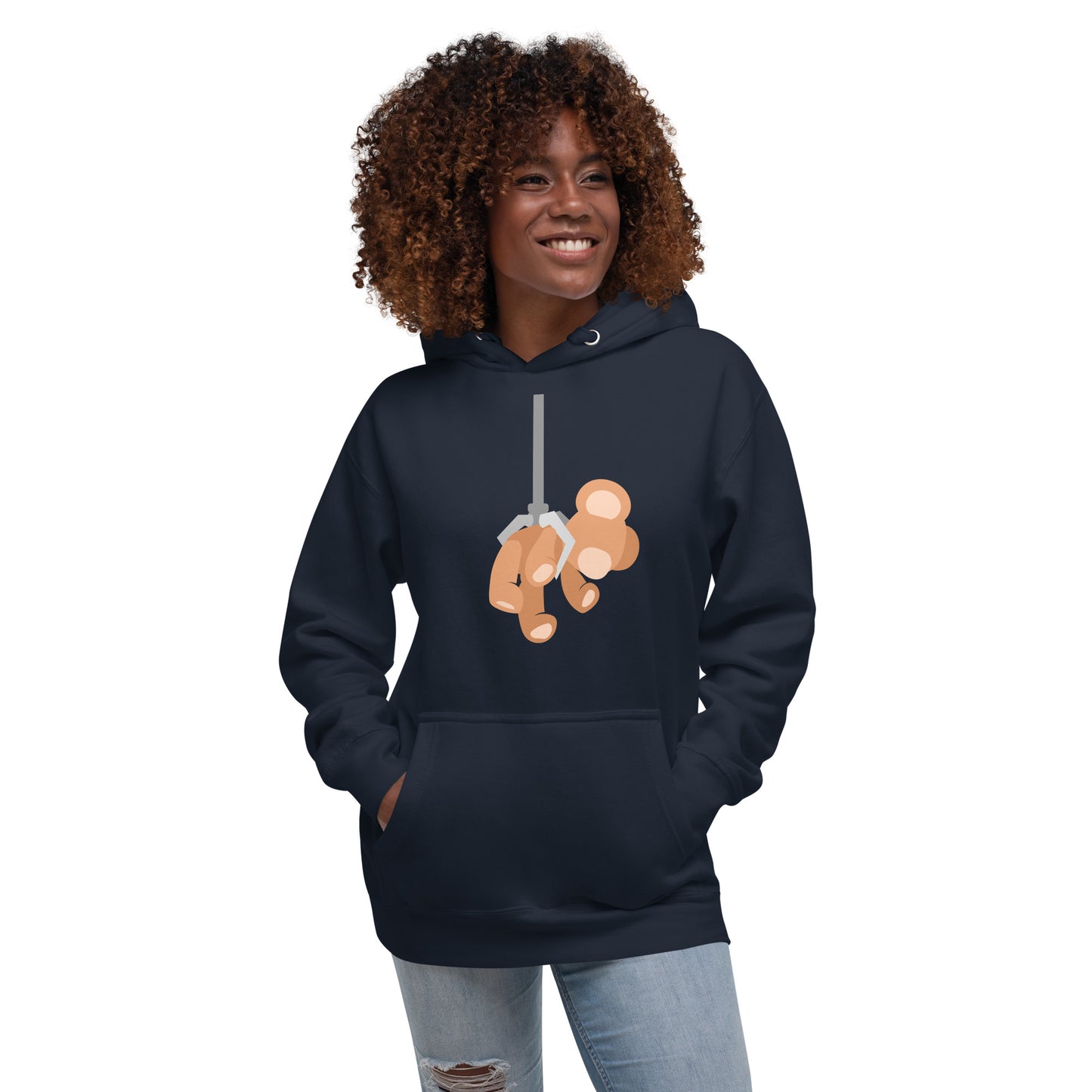 Novelty Graphic Hoodie - Chose