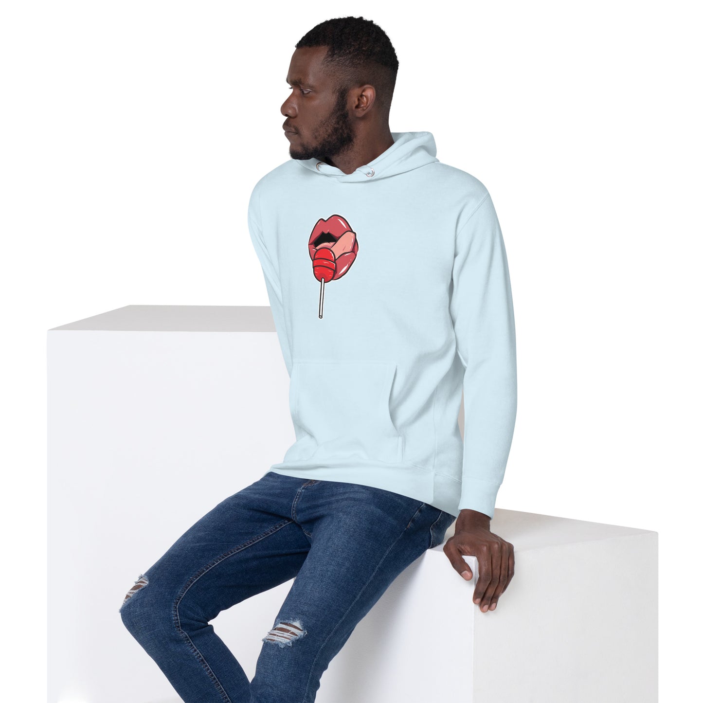 Graphic Novelty Hoodie - Like a Lollipop