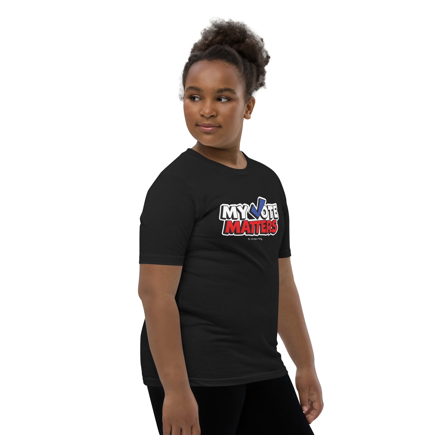 Youth Short Sleeve T-Shirt - My Vote Matters