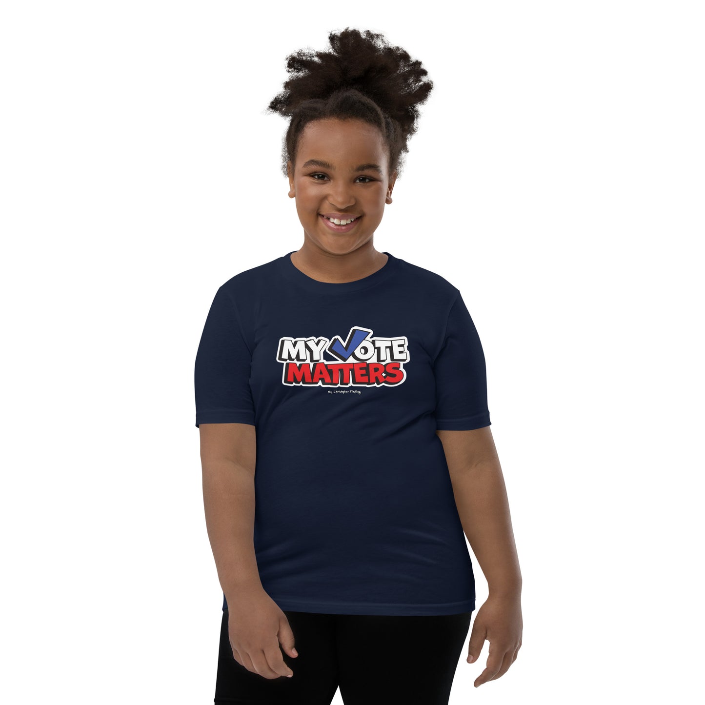 Youth Short Sleeve T-Shirt - My Vote Matters