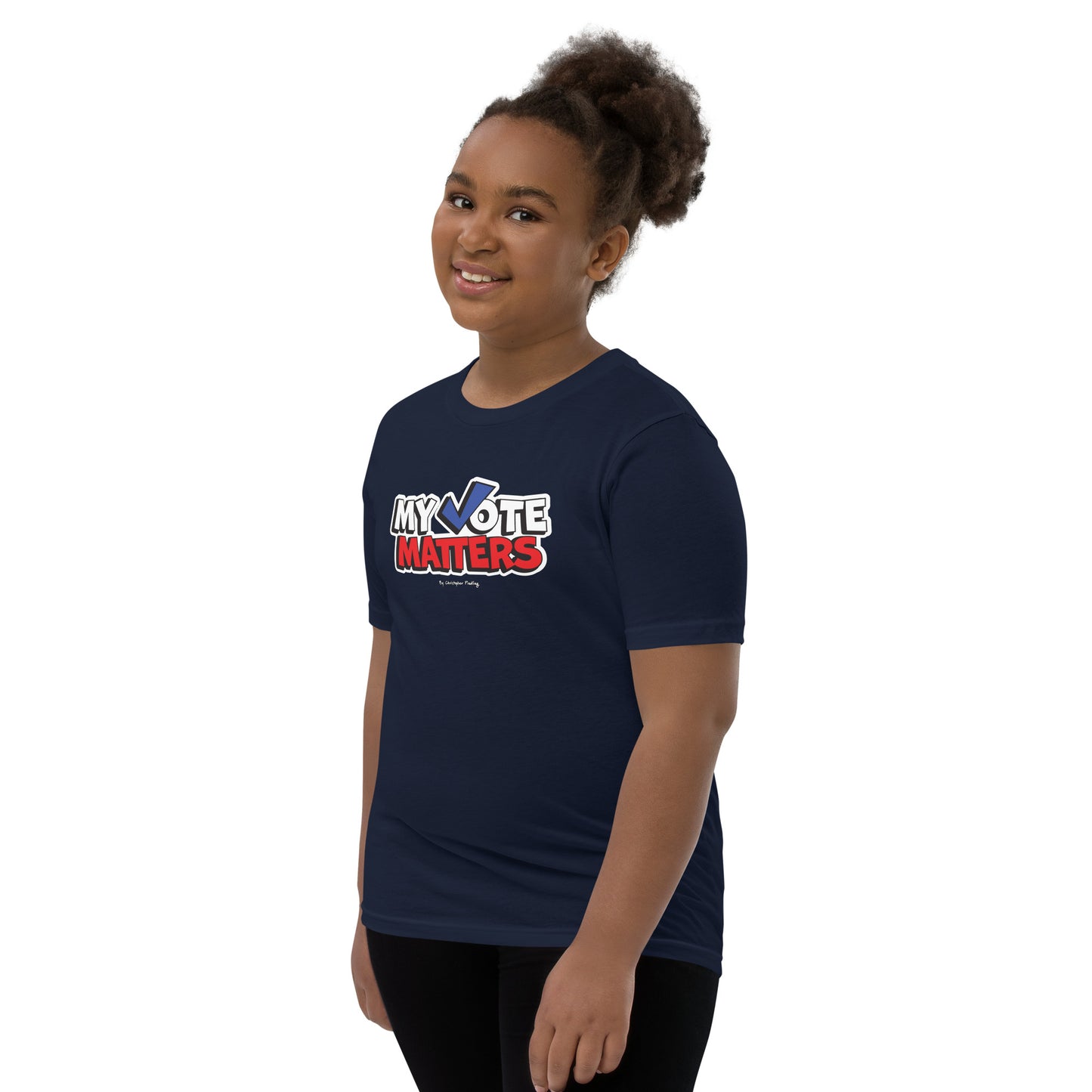 Youth Short Sleeve T-Shirt - My Vote Matters