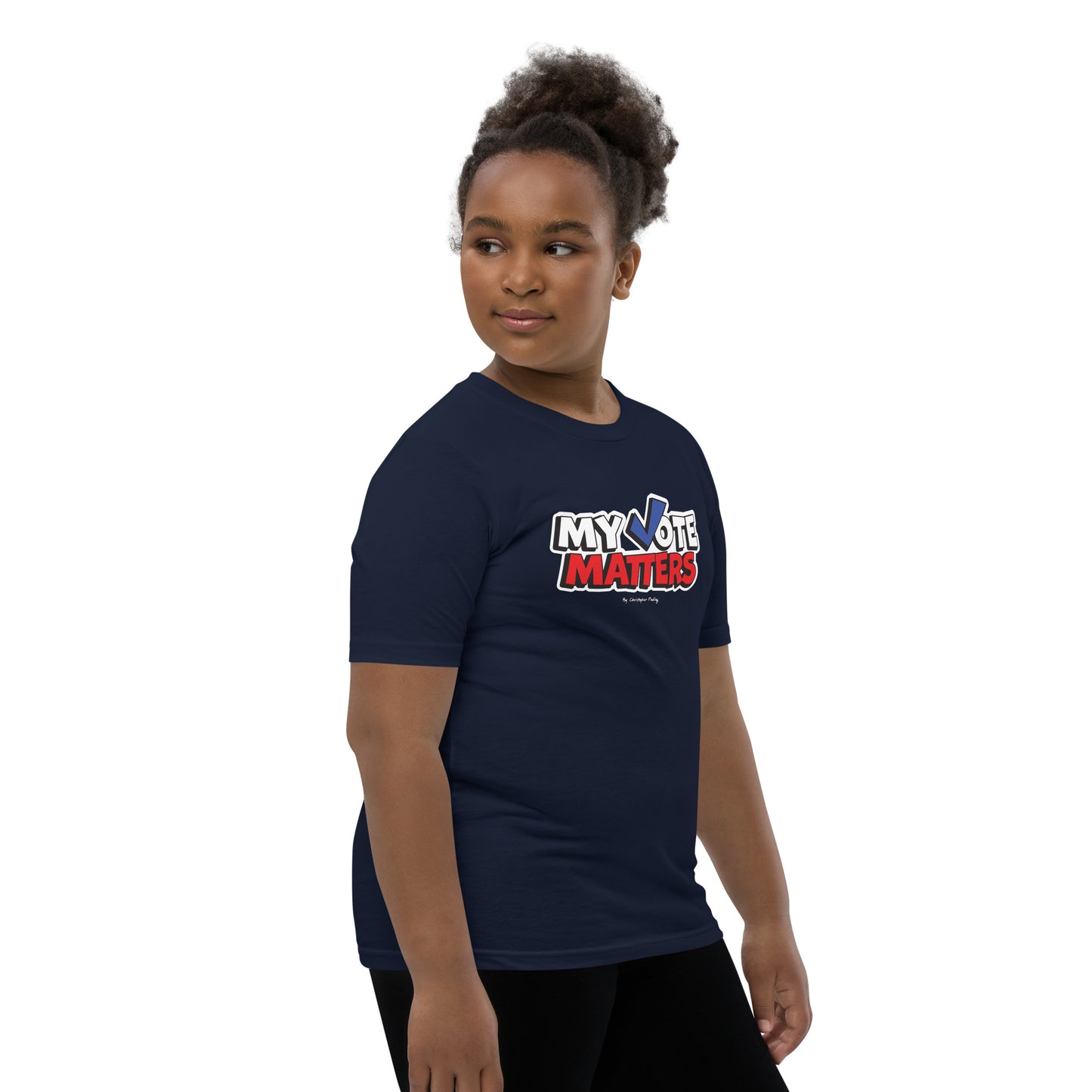 Youth Short Sleeve T-Shirt - My Vote Matters