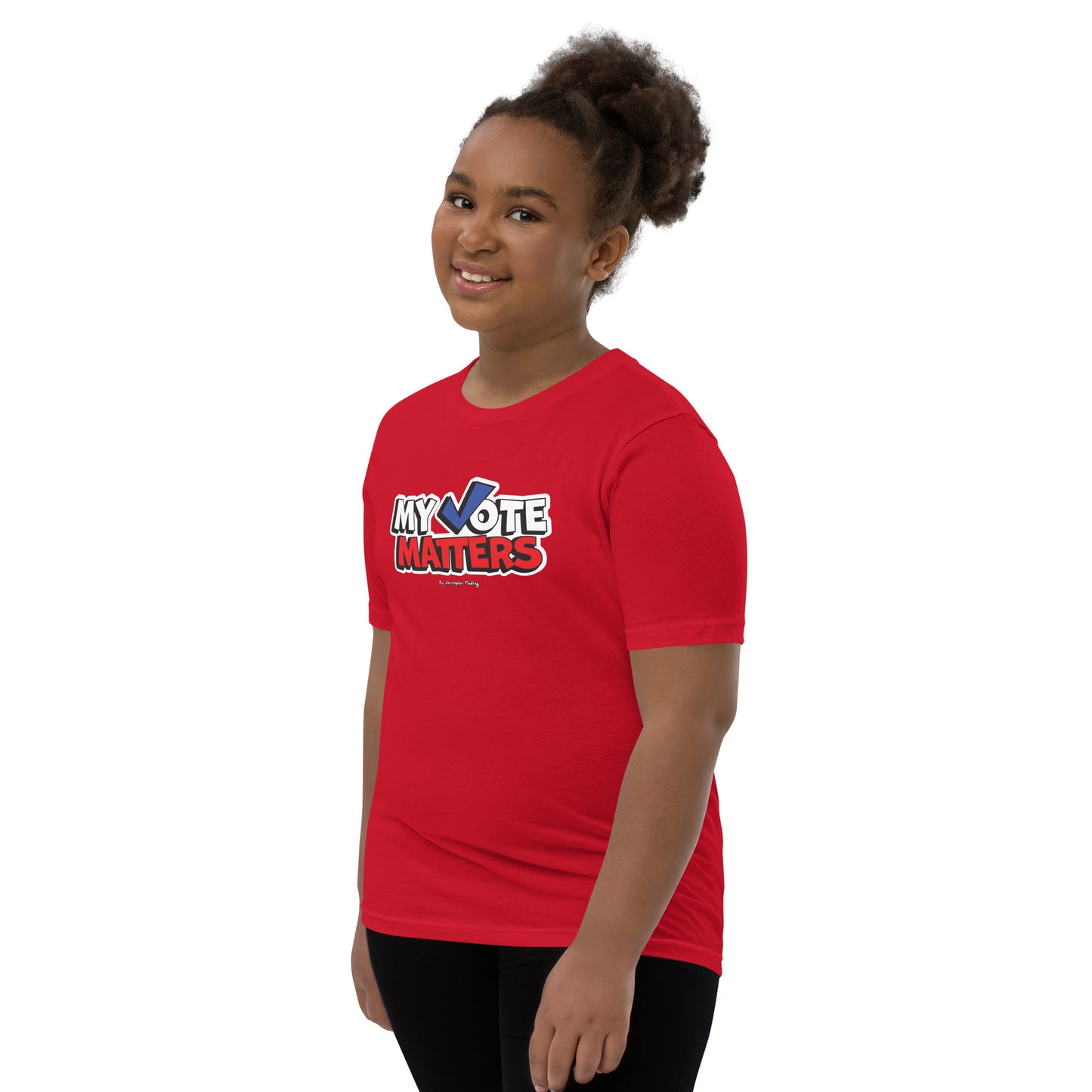 Youth Short Sleeve T-Shirt - My Vote Matters