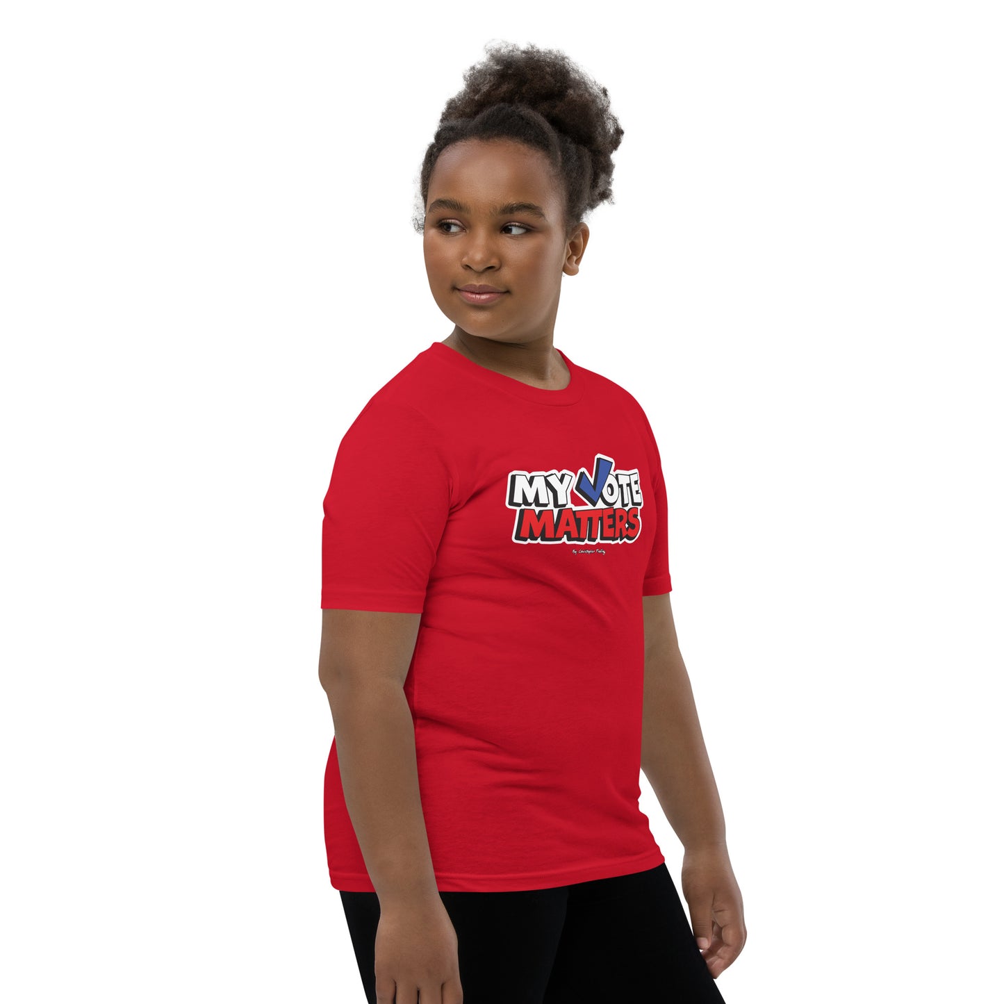 Youth Short Sleeve T-Shirt - My Vote Matters