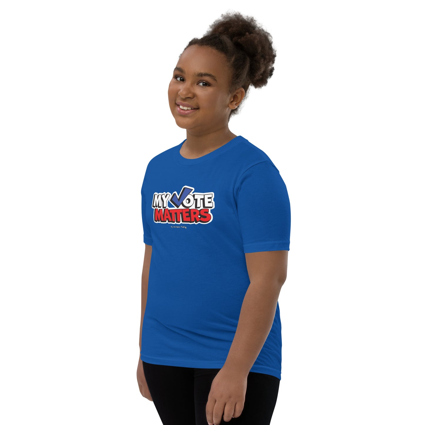 Youth Short Sleeve T-Shirt - My Vote Matters