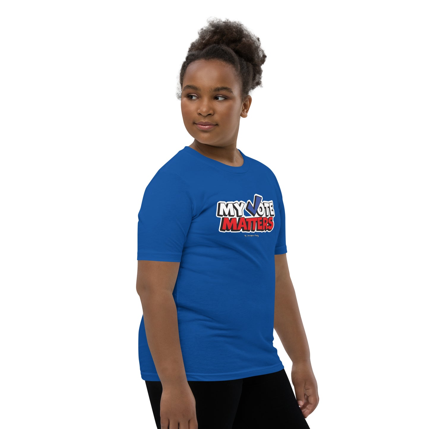 Youth Short Sleeve T-Shirt - My Vote Matters