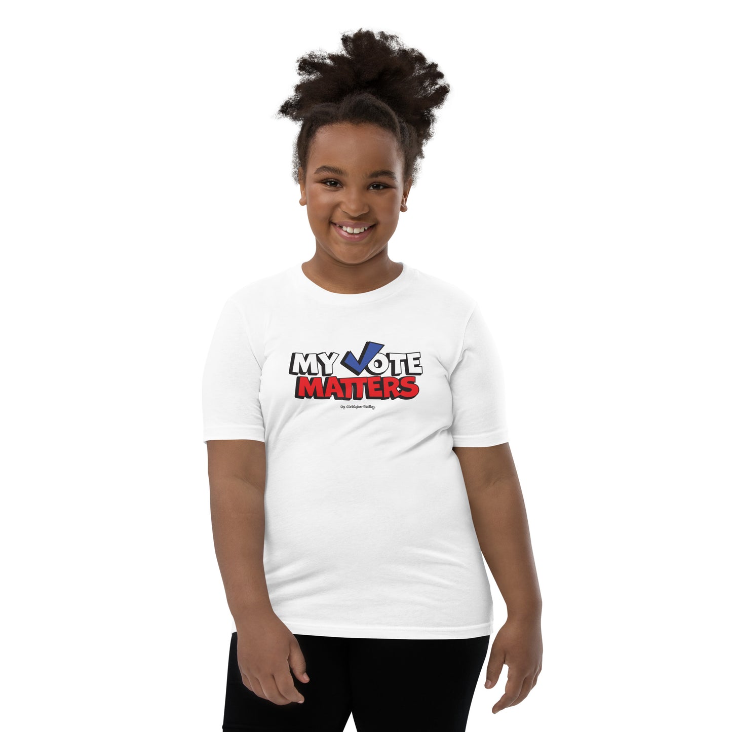 Youth Short Sleeve T-Shirt - My Vote Matters