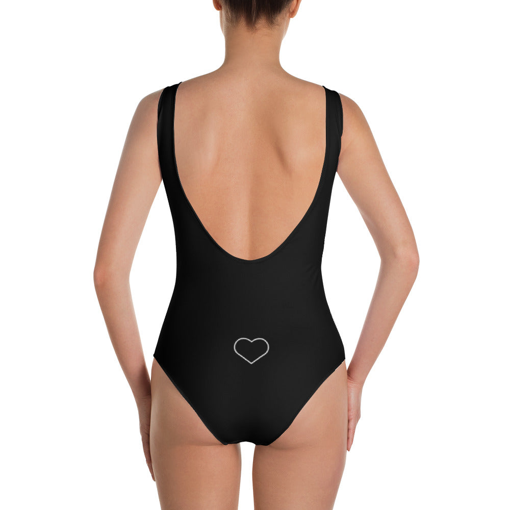 Women's One Piece Swimsuits Bathing Suit Graphic Swimwear - BARS UP