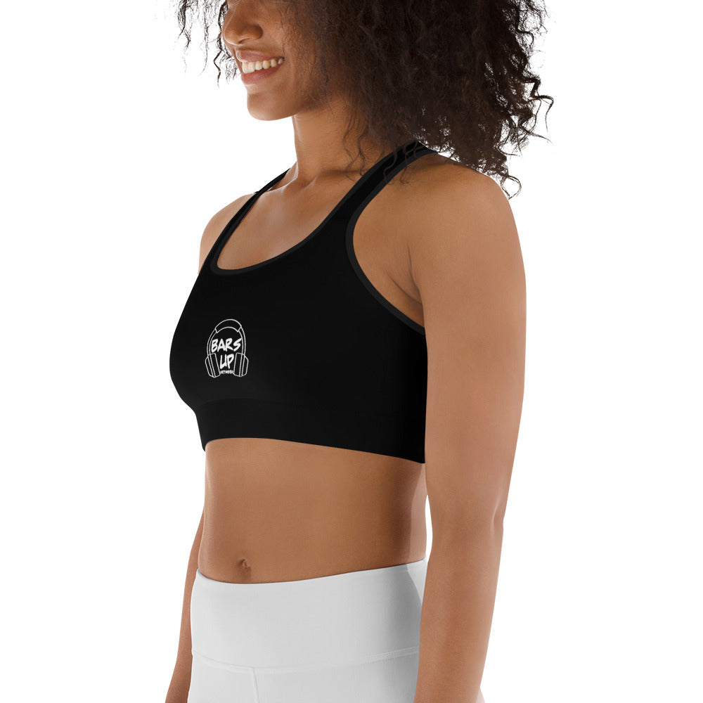 Women's Medium Support Racerback Sports Bra - BARS UP