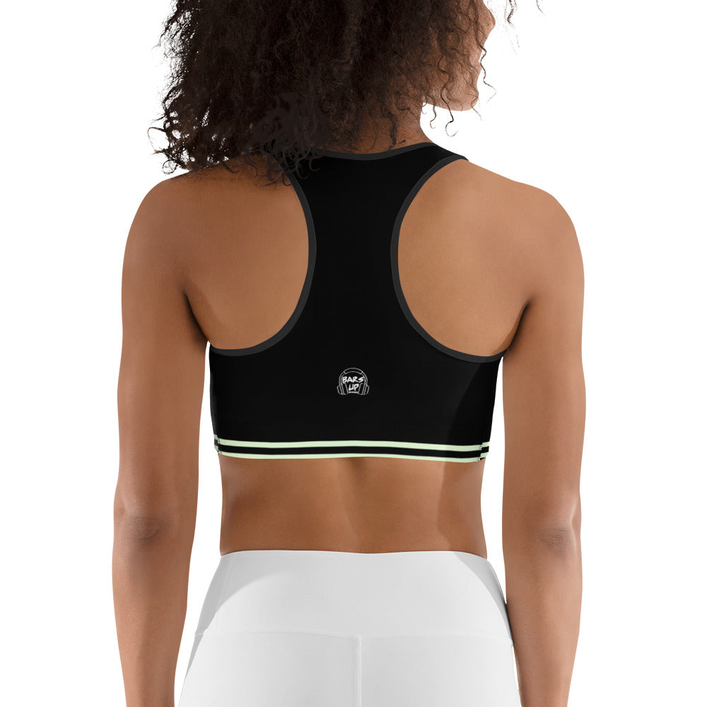 Women's Medium Support Racerback Sports Bra - BARBARIAN