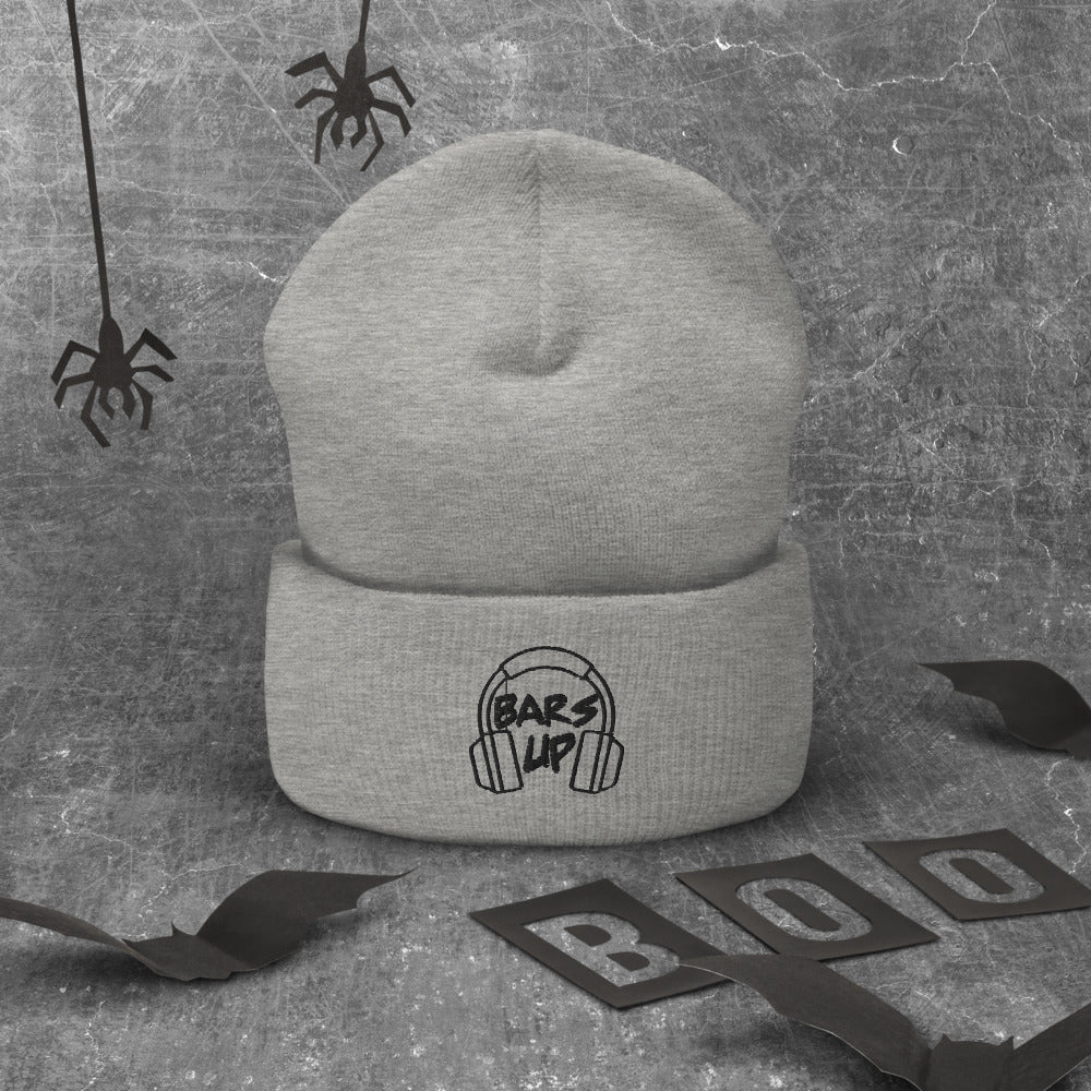 BARS UP - Cuffed Beanie (Light)