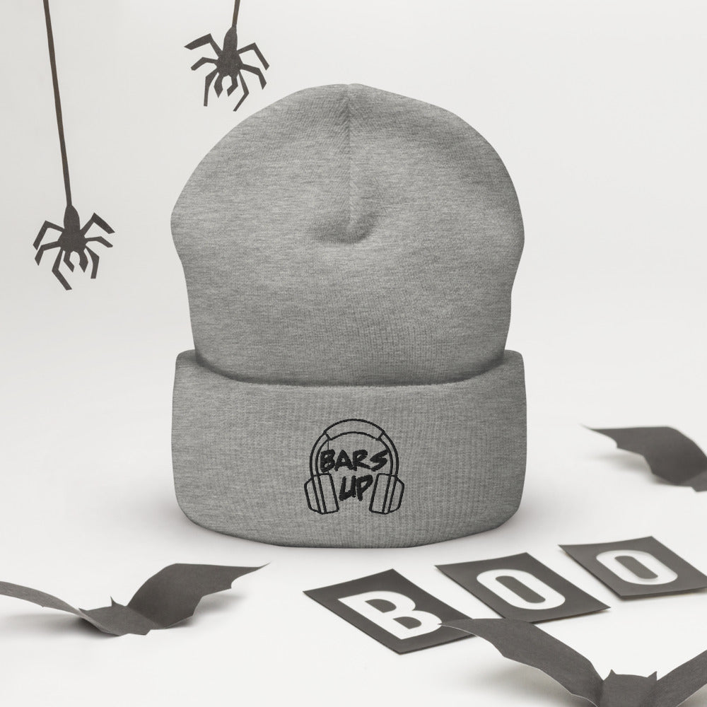 BARS UP - Cuffed Beanie (Light)