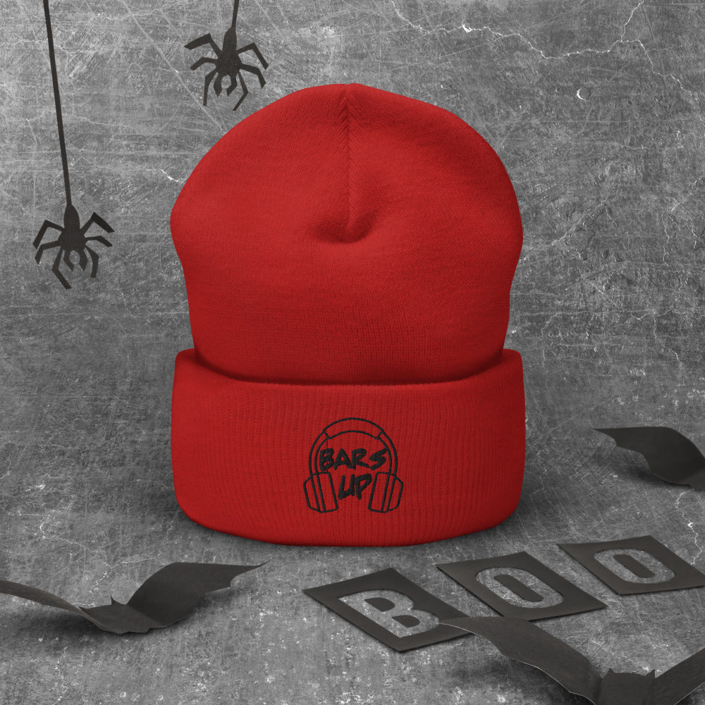 BARS UP - Cuffed Beanie (Light)