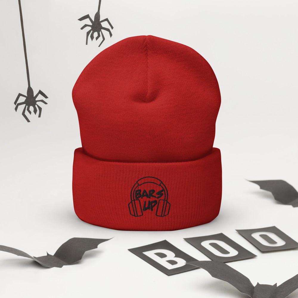 BARS UP - Cuffed Beanie (Light)