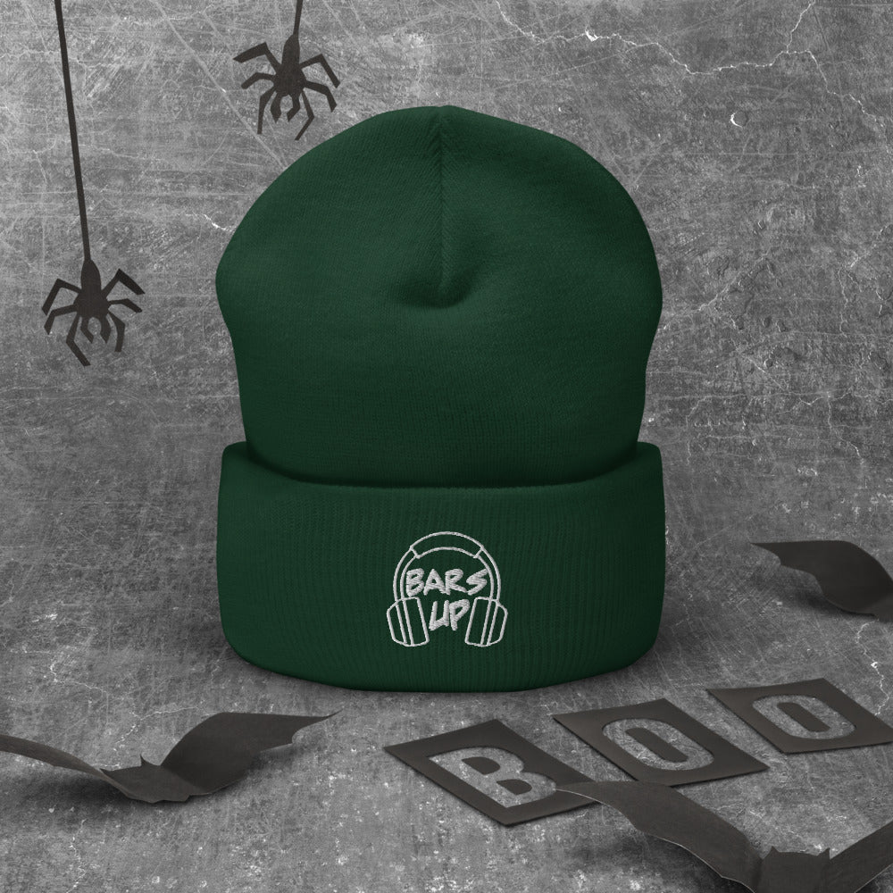 BARS UP - Cuffed Beanie (Dark)