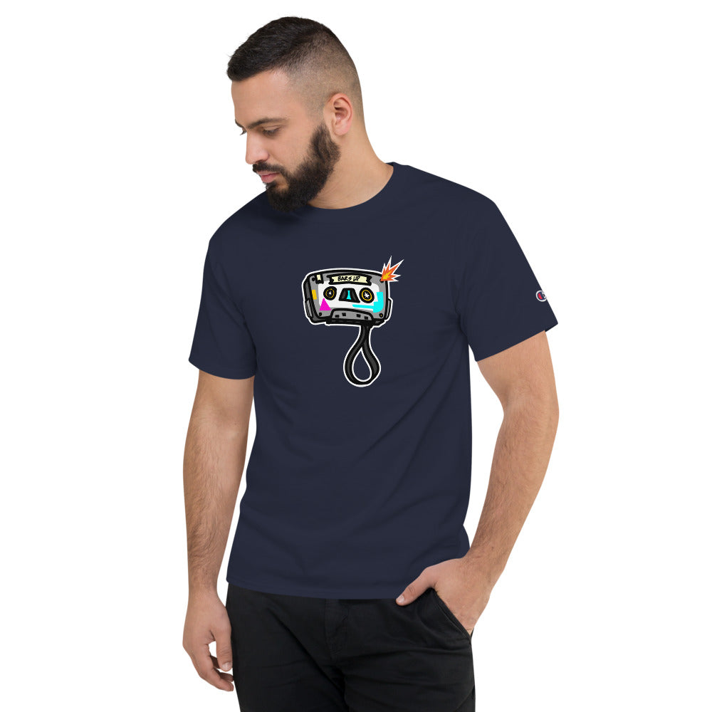 BARS UP - TILL THE TAPE POP - Men's Champion T-Shirt