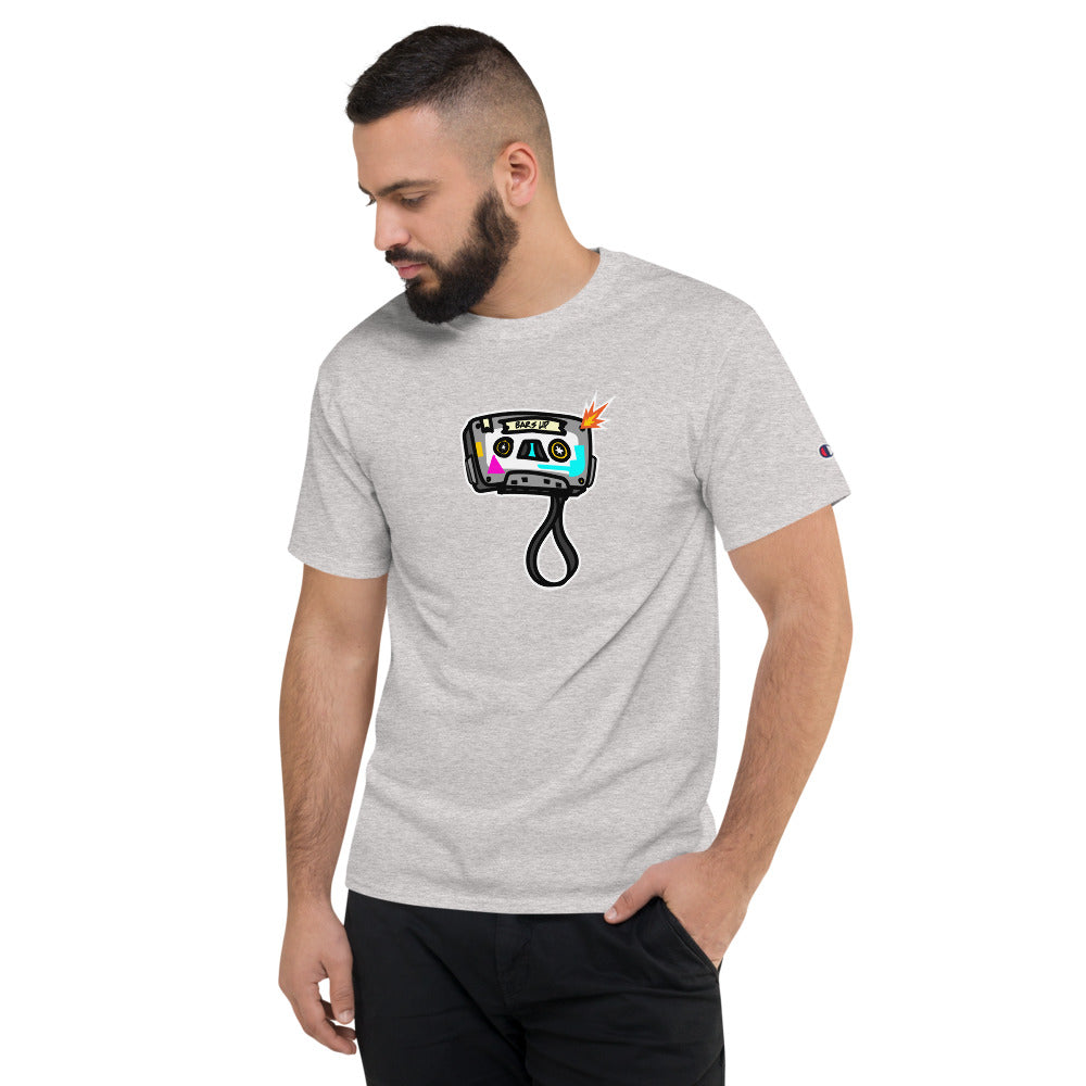 BARS UP - TILL THE TAPE POP - Men's Champion T-Shirt