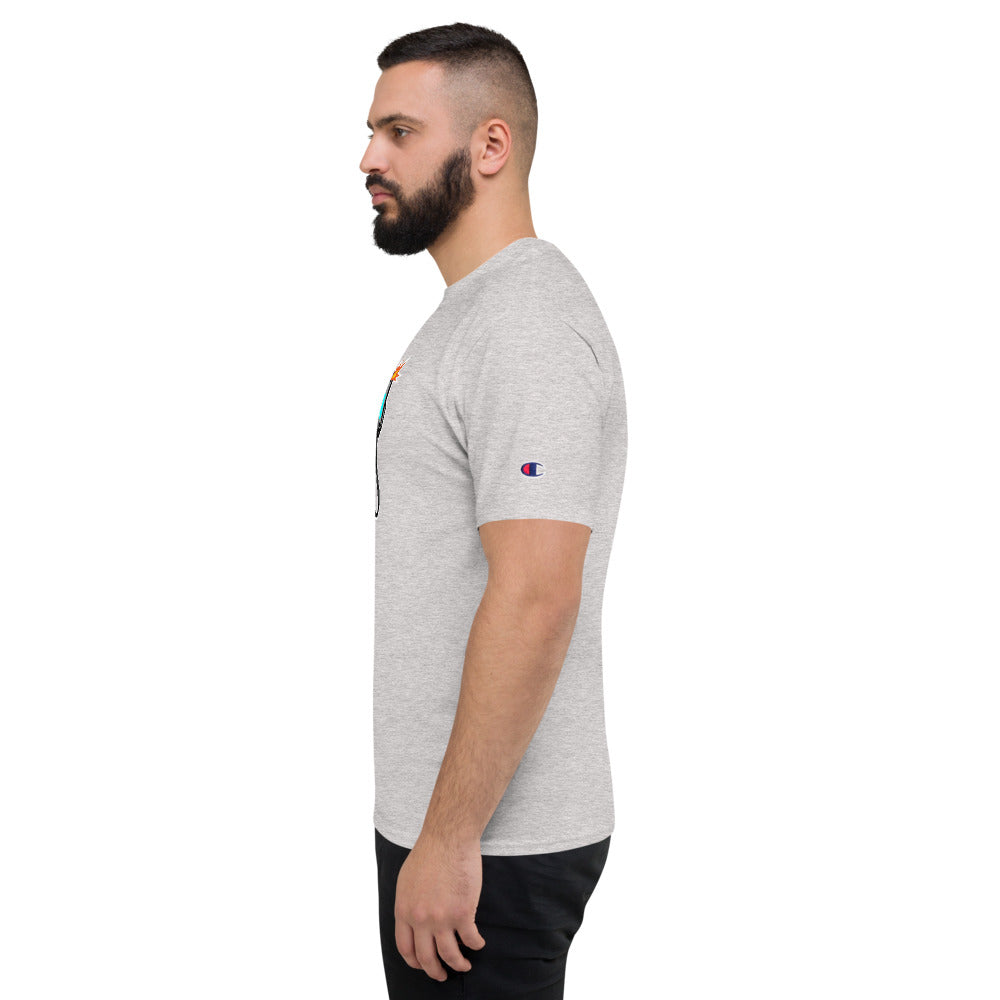 BARS UP - TILL THE TAPE POP - Men's Champion T-Shirt