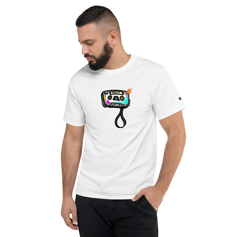 BARS UP - TILL THE TAPE POP - Men's Champion T-Shirt