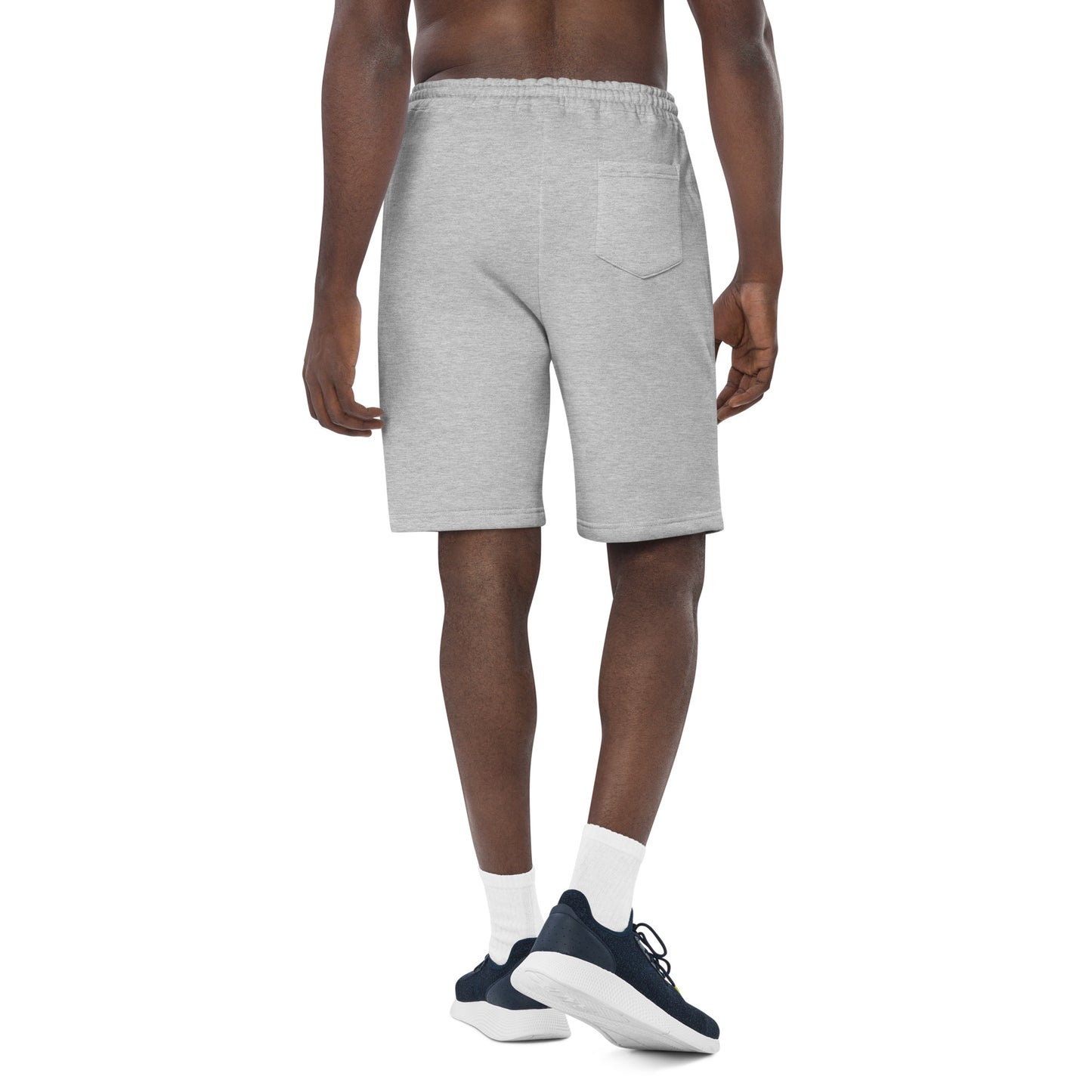 Men's Graphic Novelty Fleece Shorts - Cool Fire