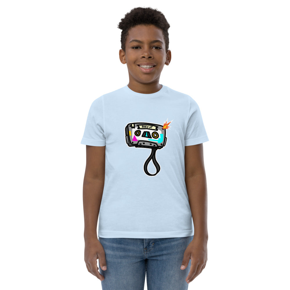 BARS UP - TILL THE TAPE POP - Youth jersey t-shirt
