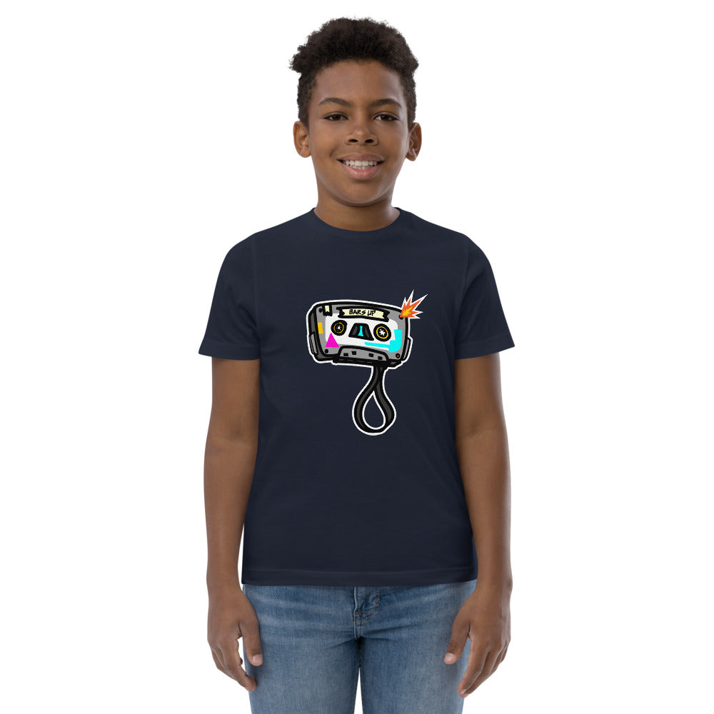 BARS UP - TILL THE TAPE POP - Youth jersey t-shirt