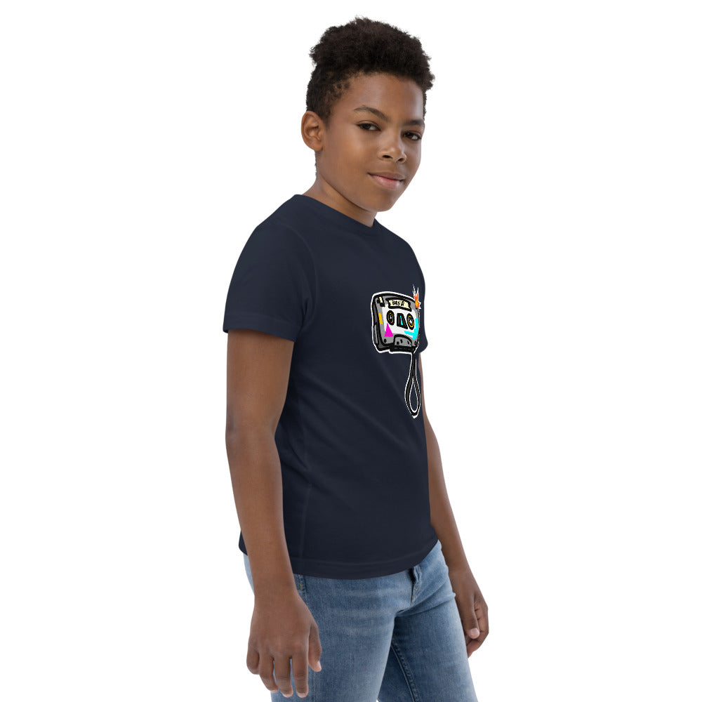 BARS UP - TILL THE TAPE POP - Youth jersey t-shirt