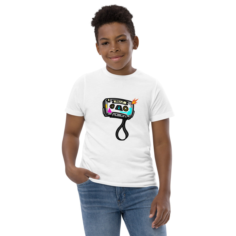 BARS UP - TILL THE TAPE POP - Youth jersey t-shirt