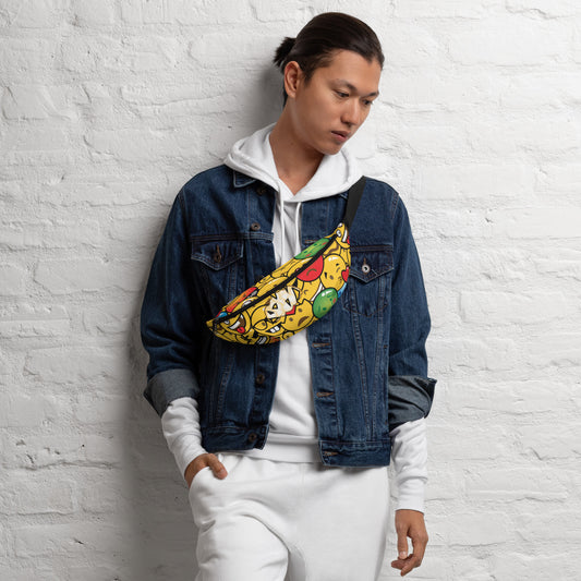 Novelty Graphic Fanny Pack - Emoji