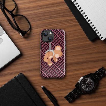 Novelty Graphic Tough Case for iPhone® - Chose