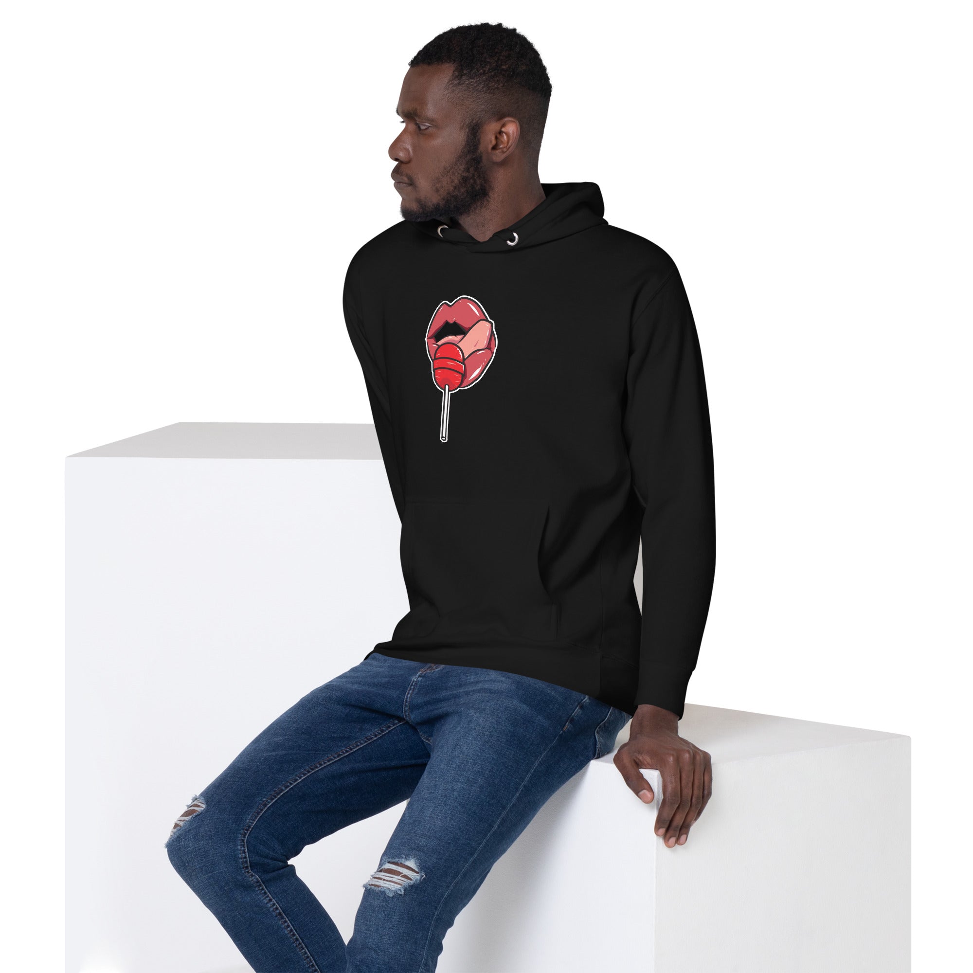 Graphic Novelty Hoodie - Like a Lollipop
