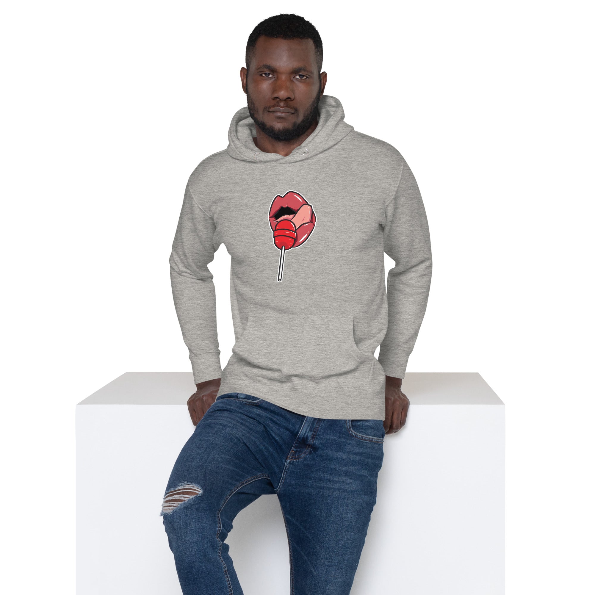 Graphic Novelty Hoodie - Like a Lollipop