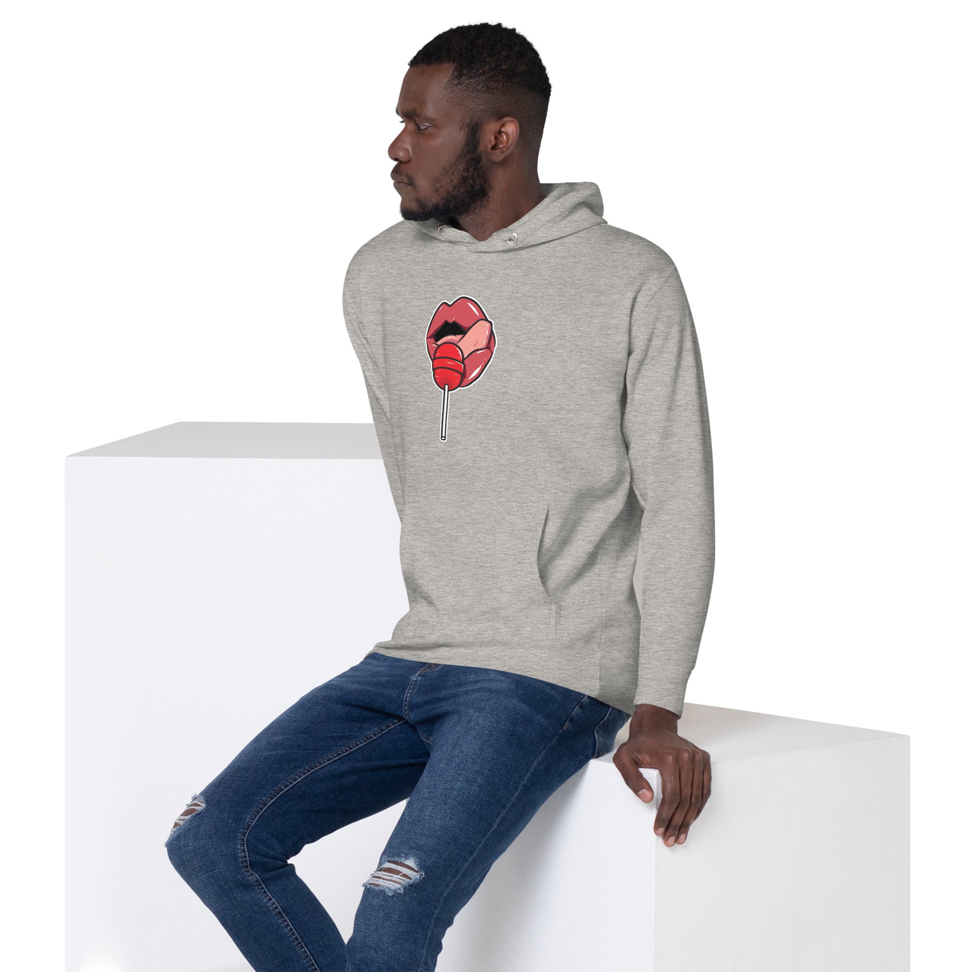 Graphic Novelty Hoodie - Like a Lollipop
