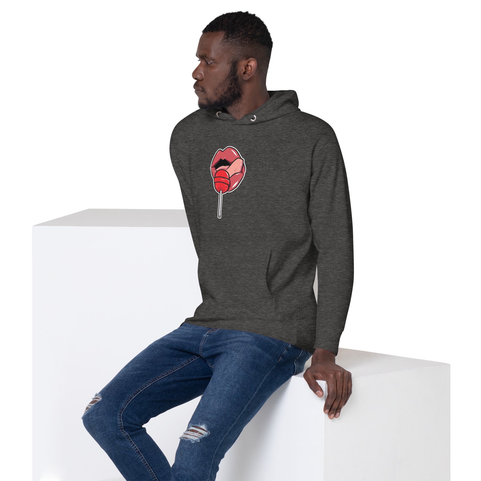 Graphic Novelty Hoodie - Like a Lollipop
