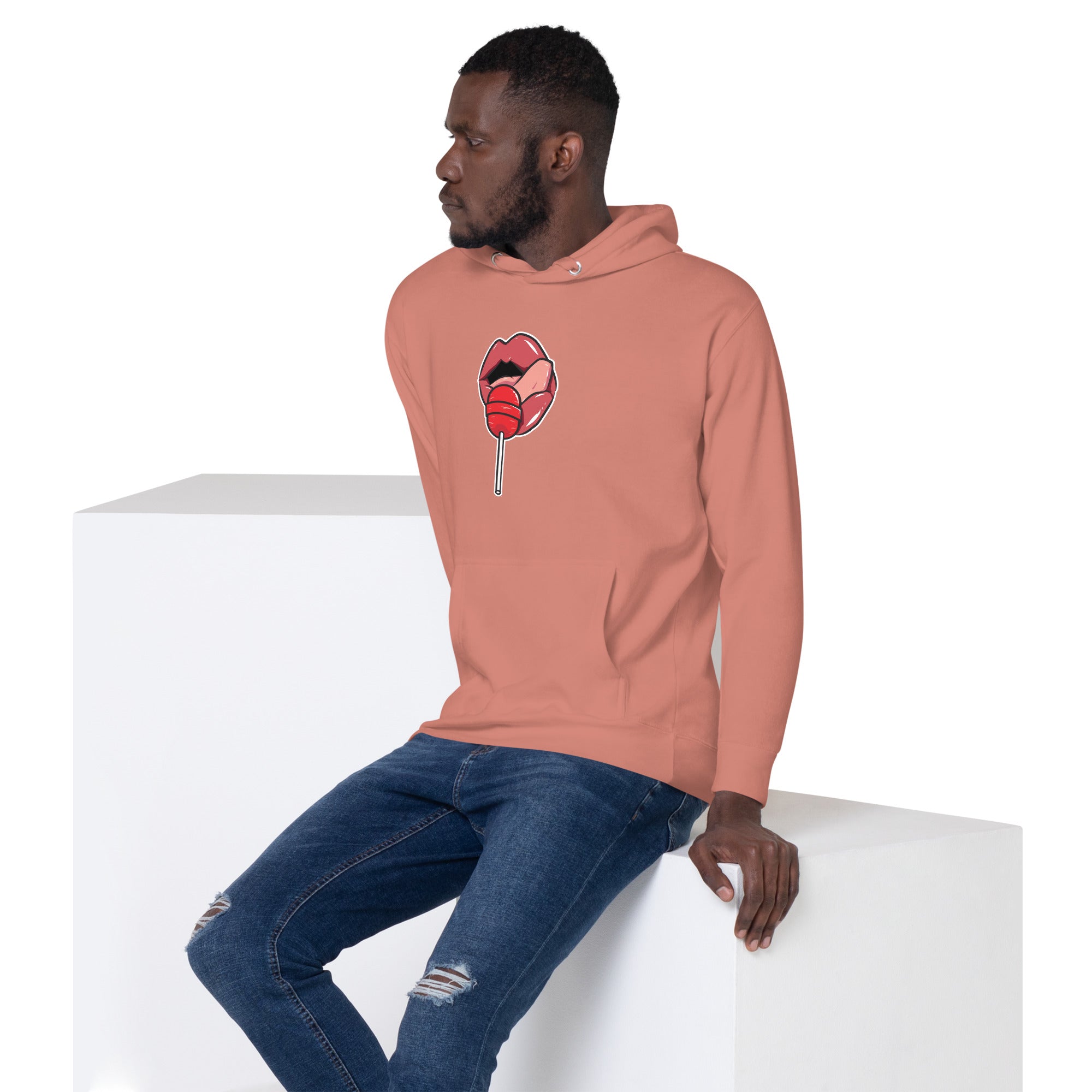 Graphic Novelty Hoodie - Like a Lollipop