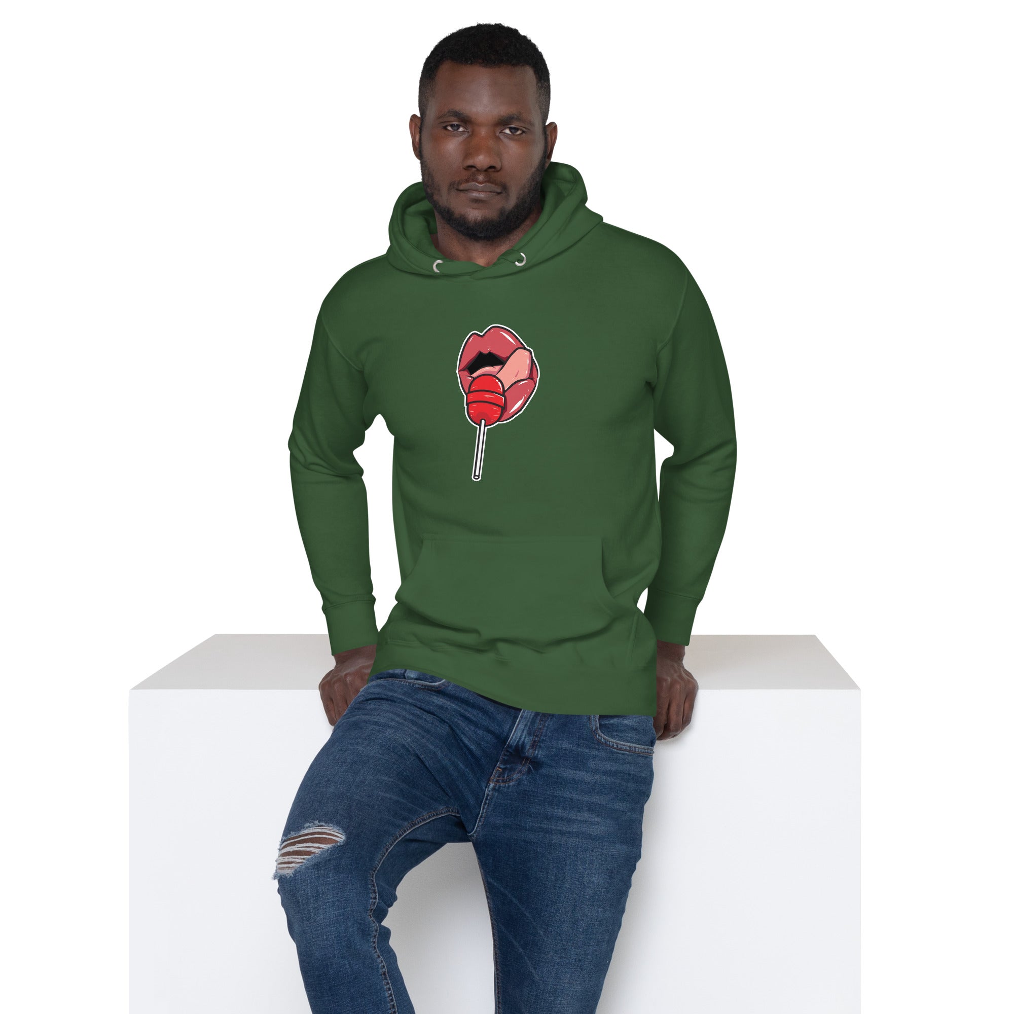 Graphic Novelty Hoodie - Like a Lollipop