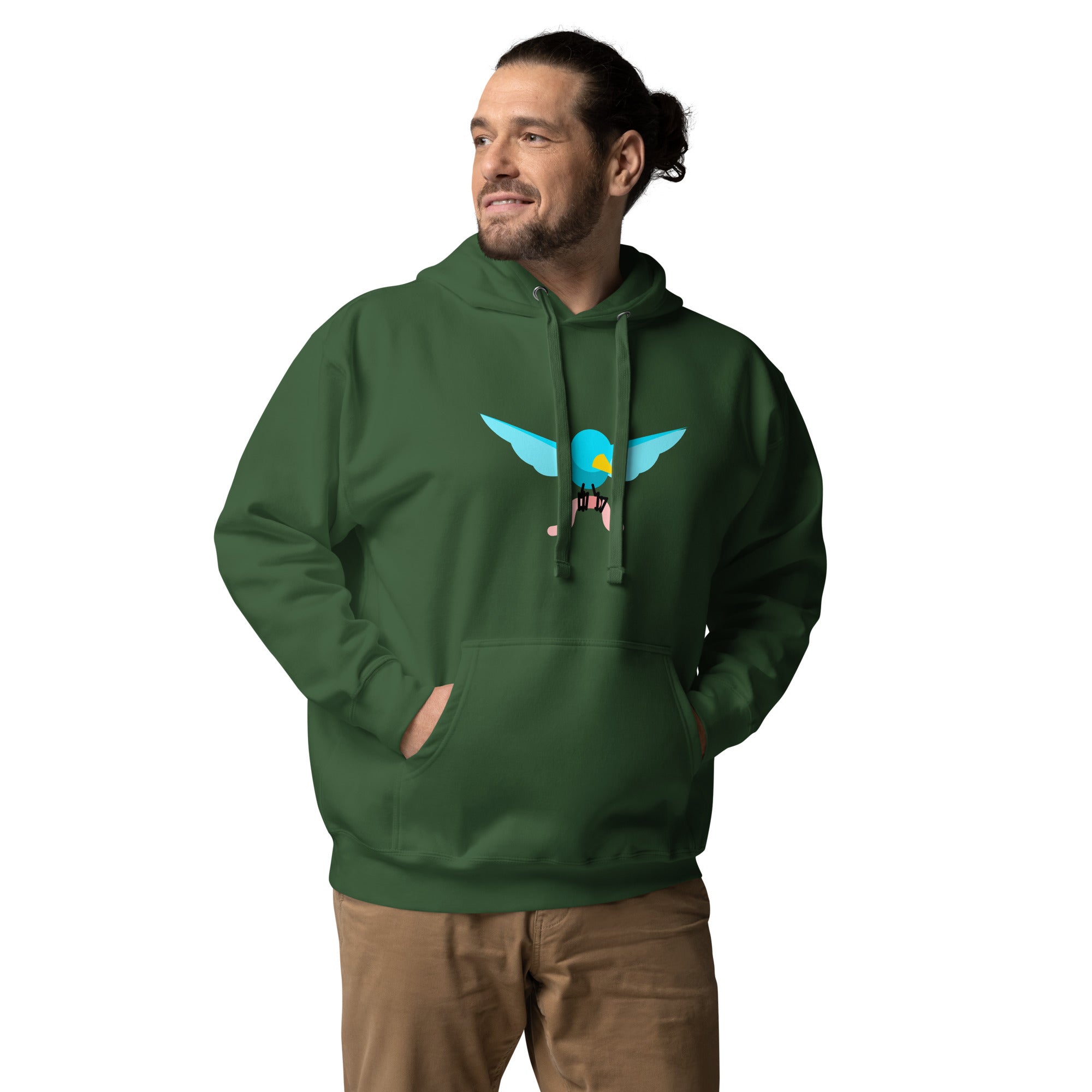 Graphic Novelty Hoodie - Early Bird