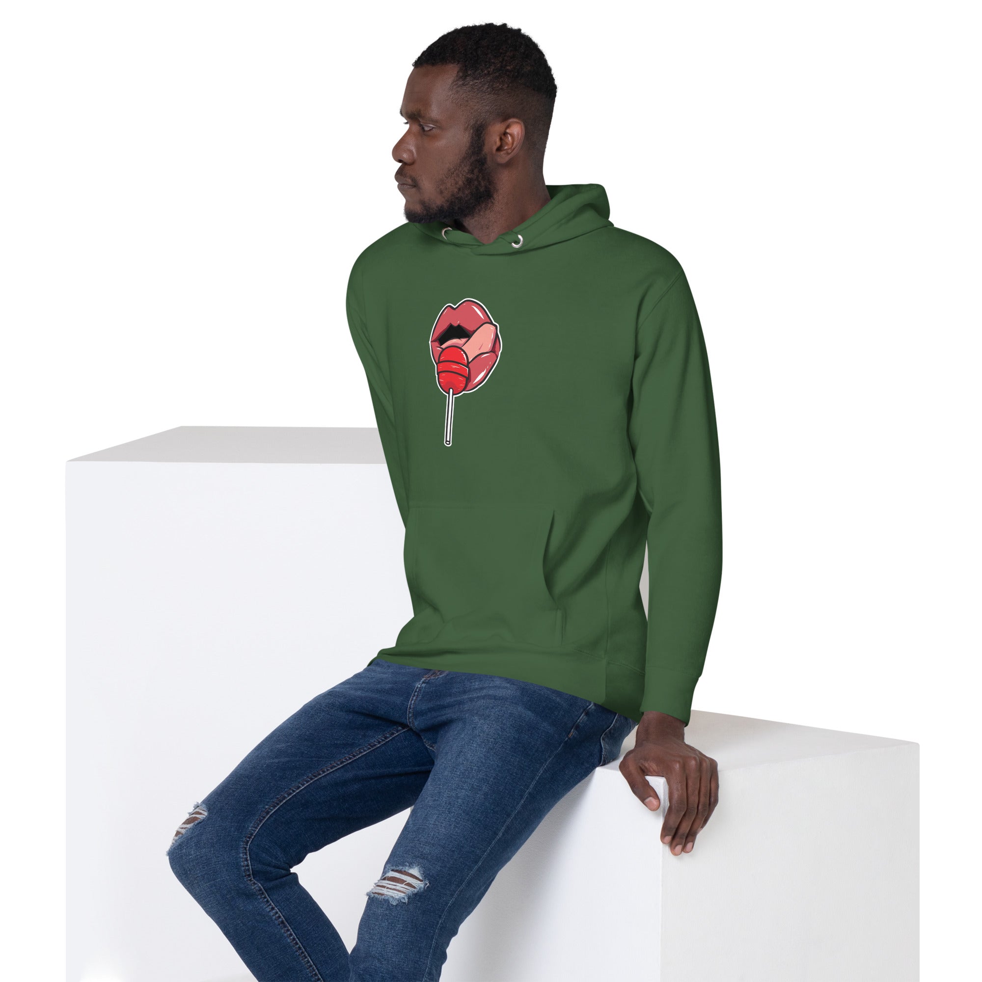 Graphic Novelty Hoodie - Like a Lollipop