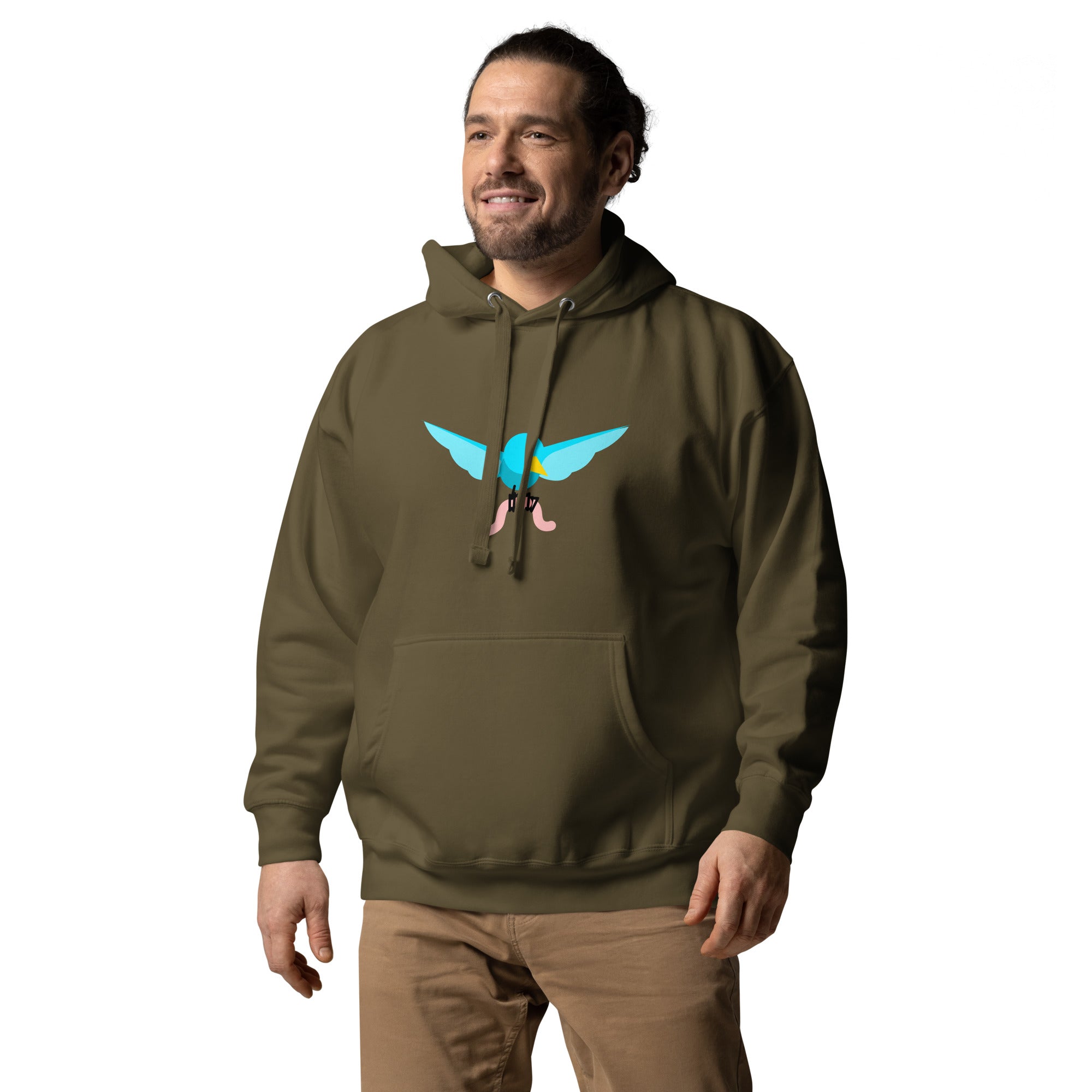 Graphic Novelty Hoodie - Early Bird
