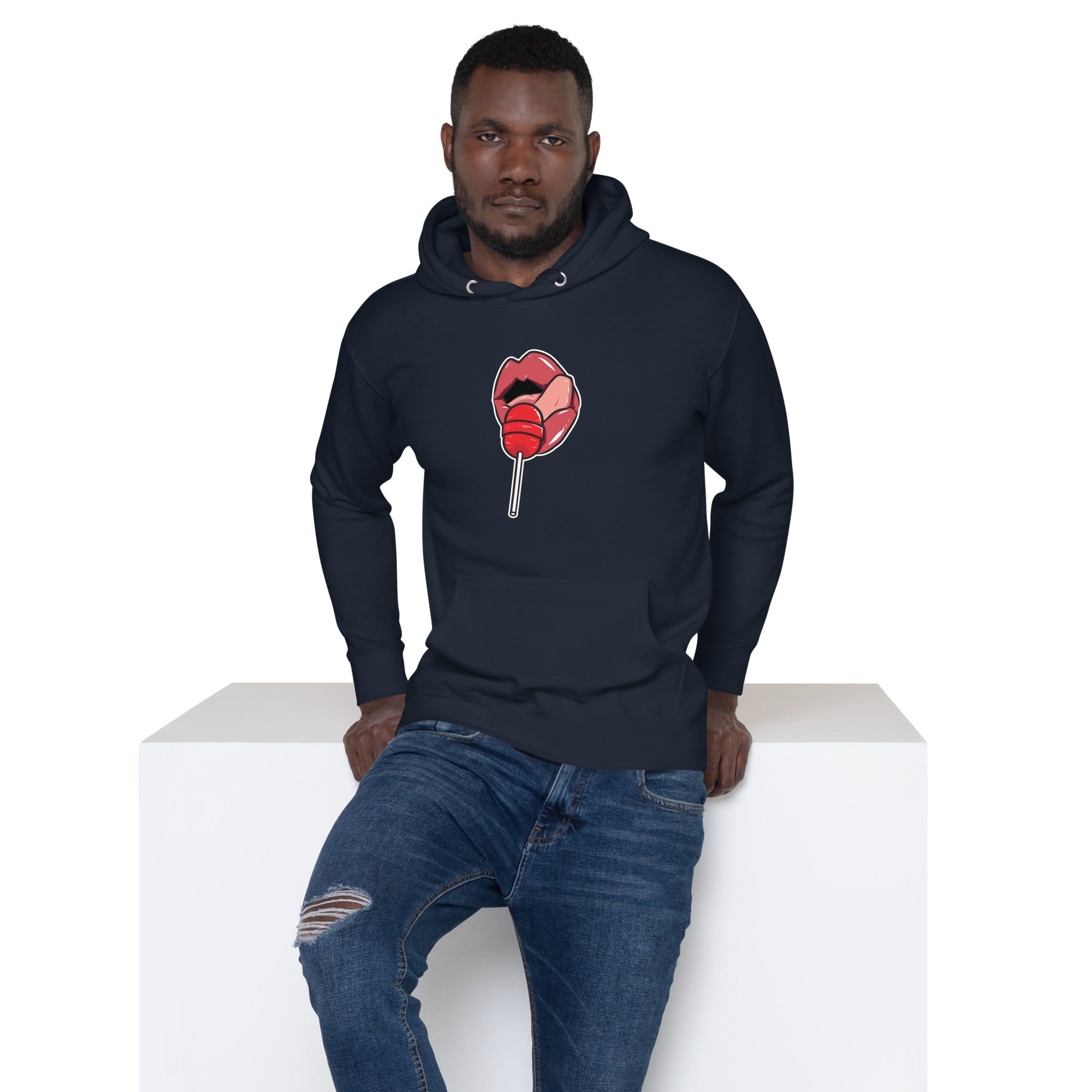 Graphic Novelty Hoodie - Like a Lollipop